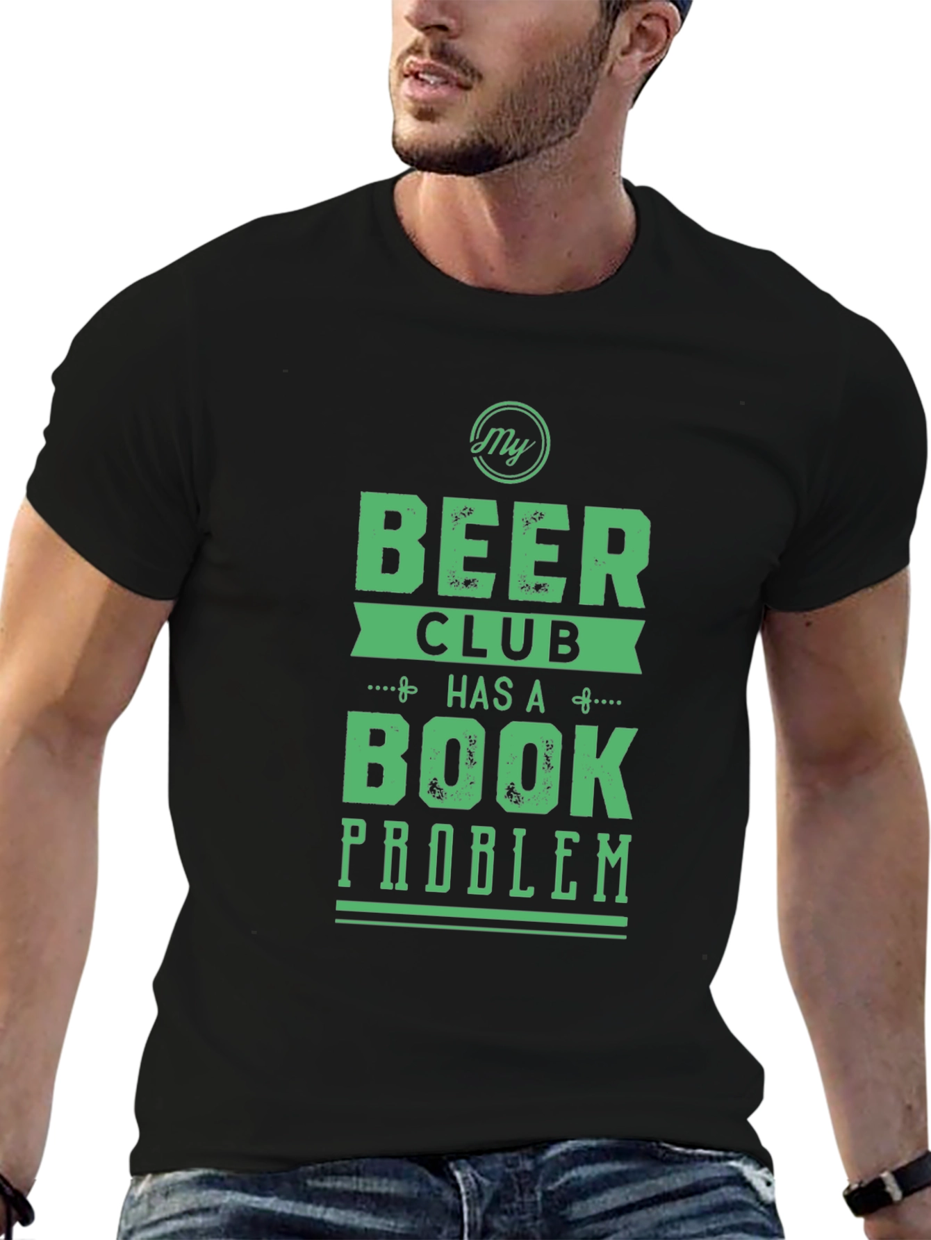 Beer Club Book Problem Graphic Tee