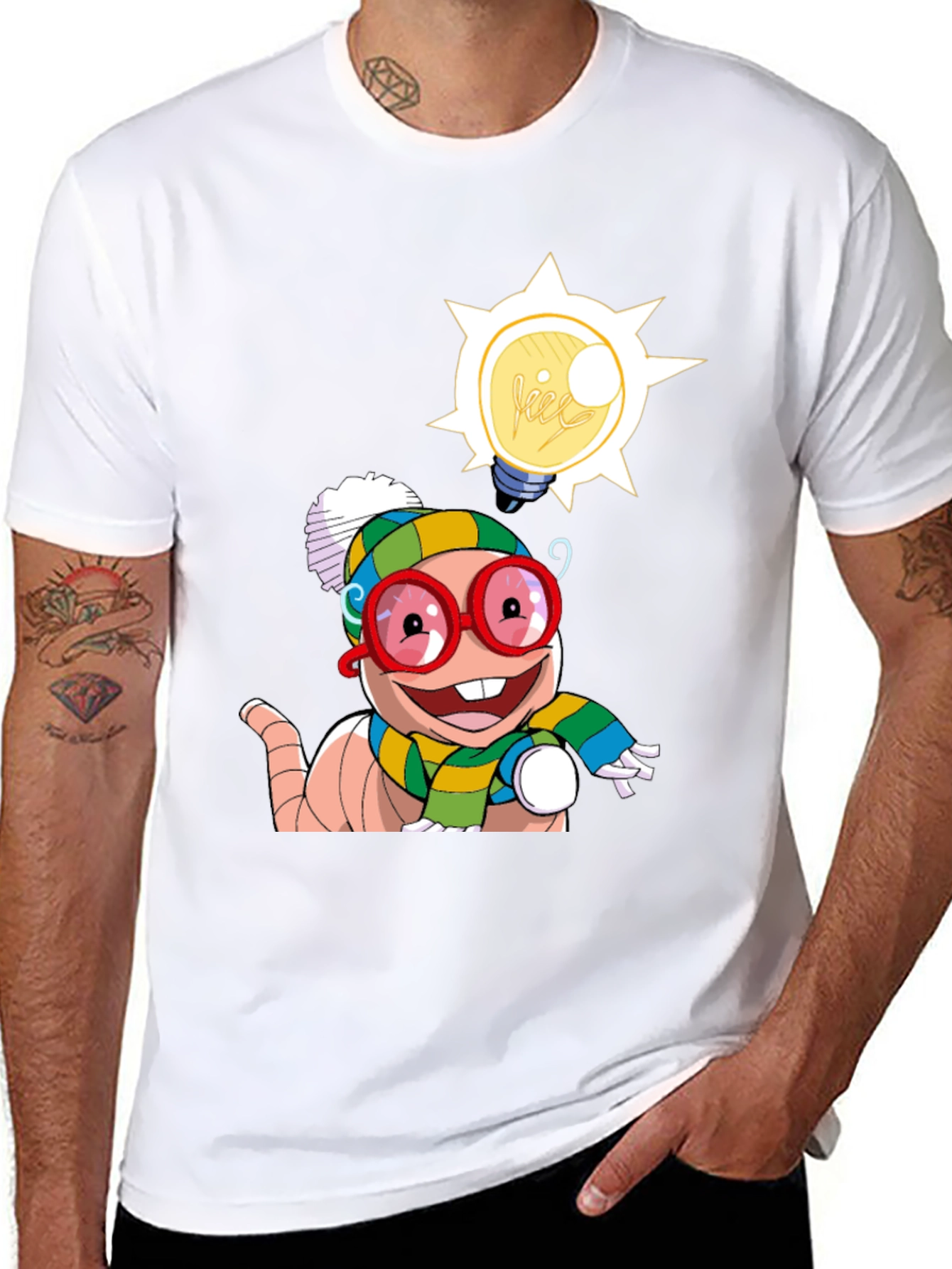 Worm with an Idea T-Shirt