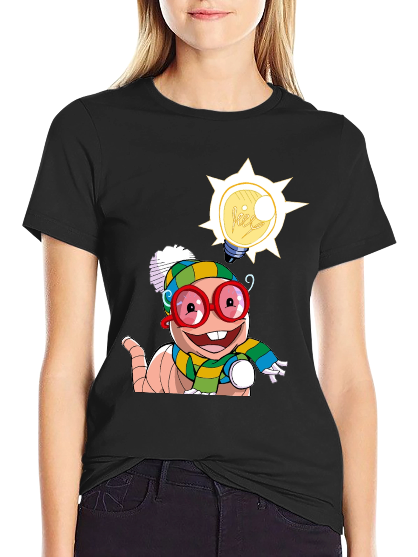 Worm with an Idea T-Shirt