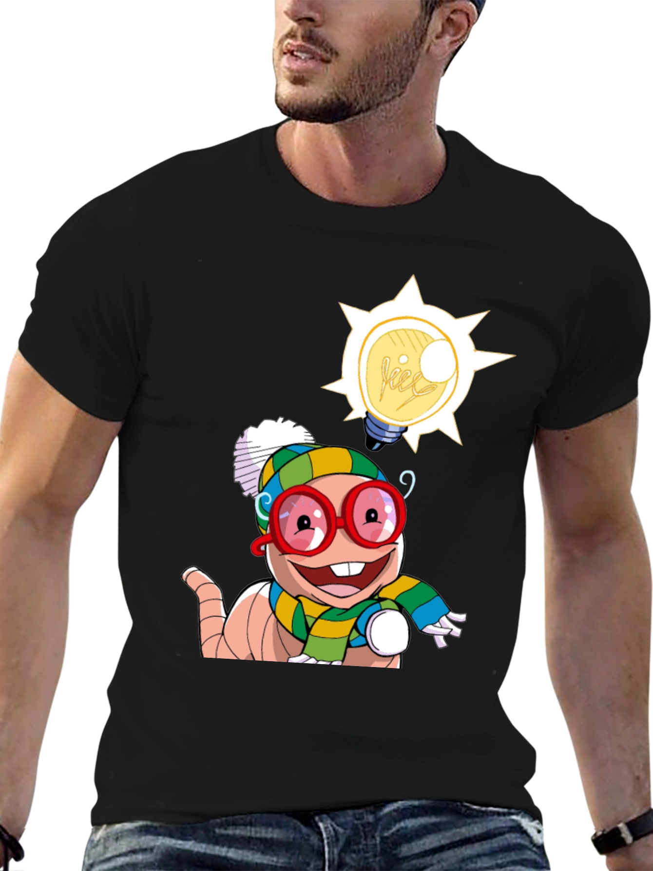Worm with an Idea T-Shirt