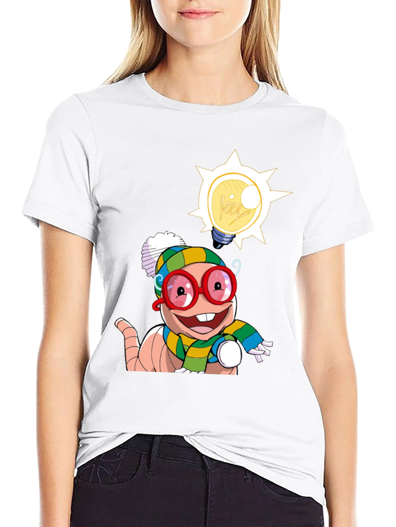 Worm with an Idea T-Shirt