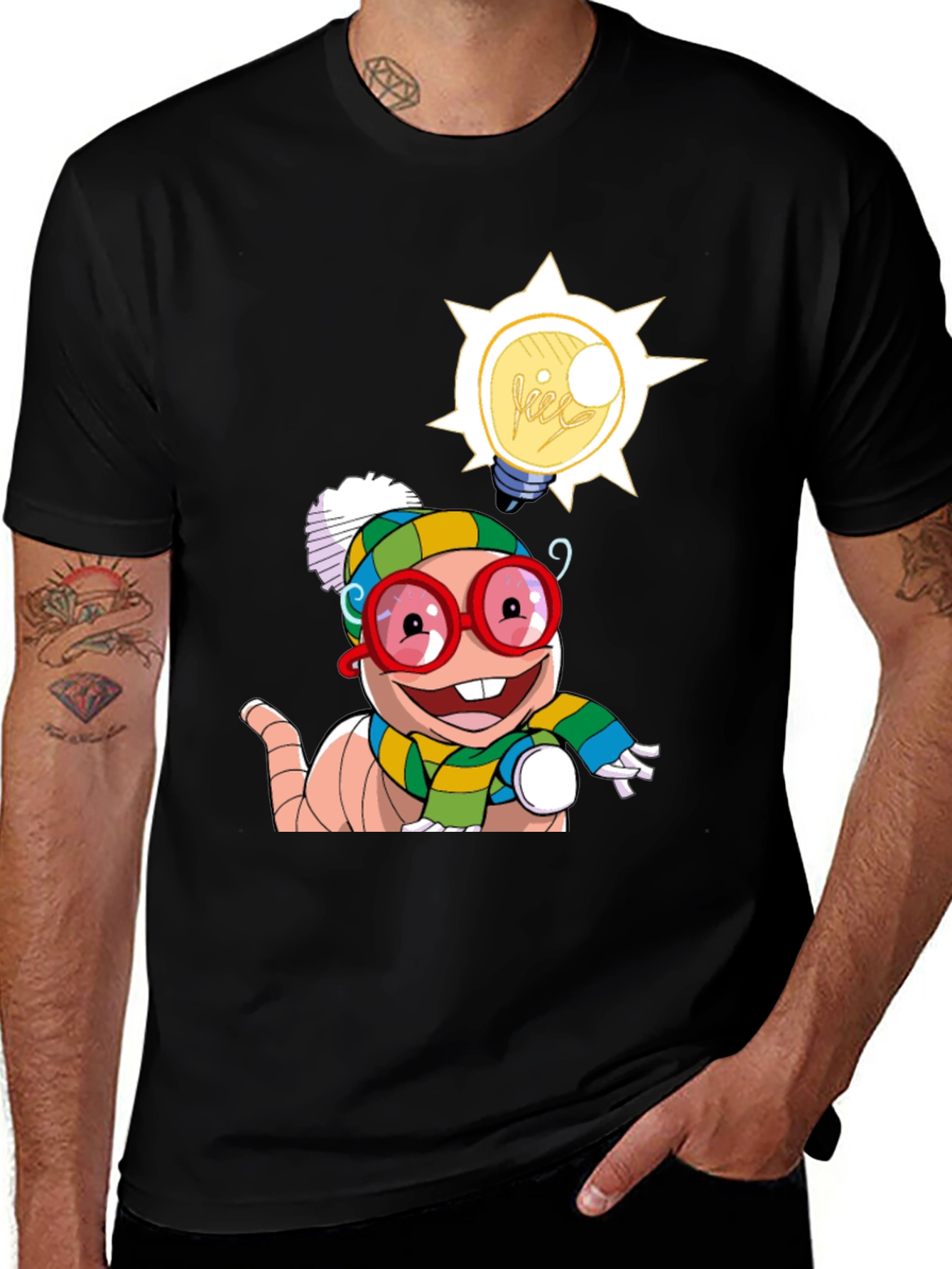 Worm with an Idea T-Shirt