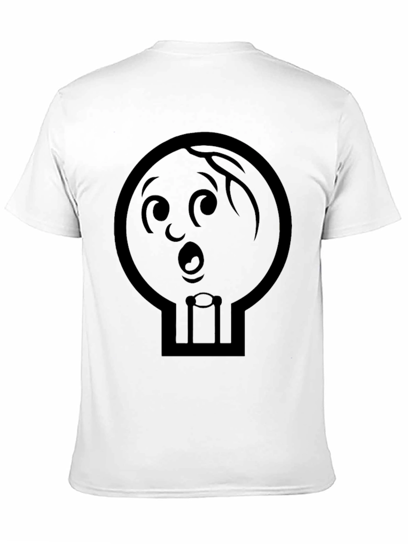 Whimsical Cartoon Character Graphic T-Shirt
