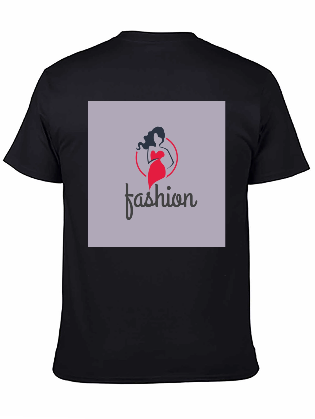 Stylish Fashion Logo Black T-Shirt