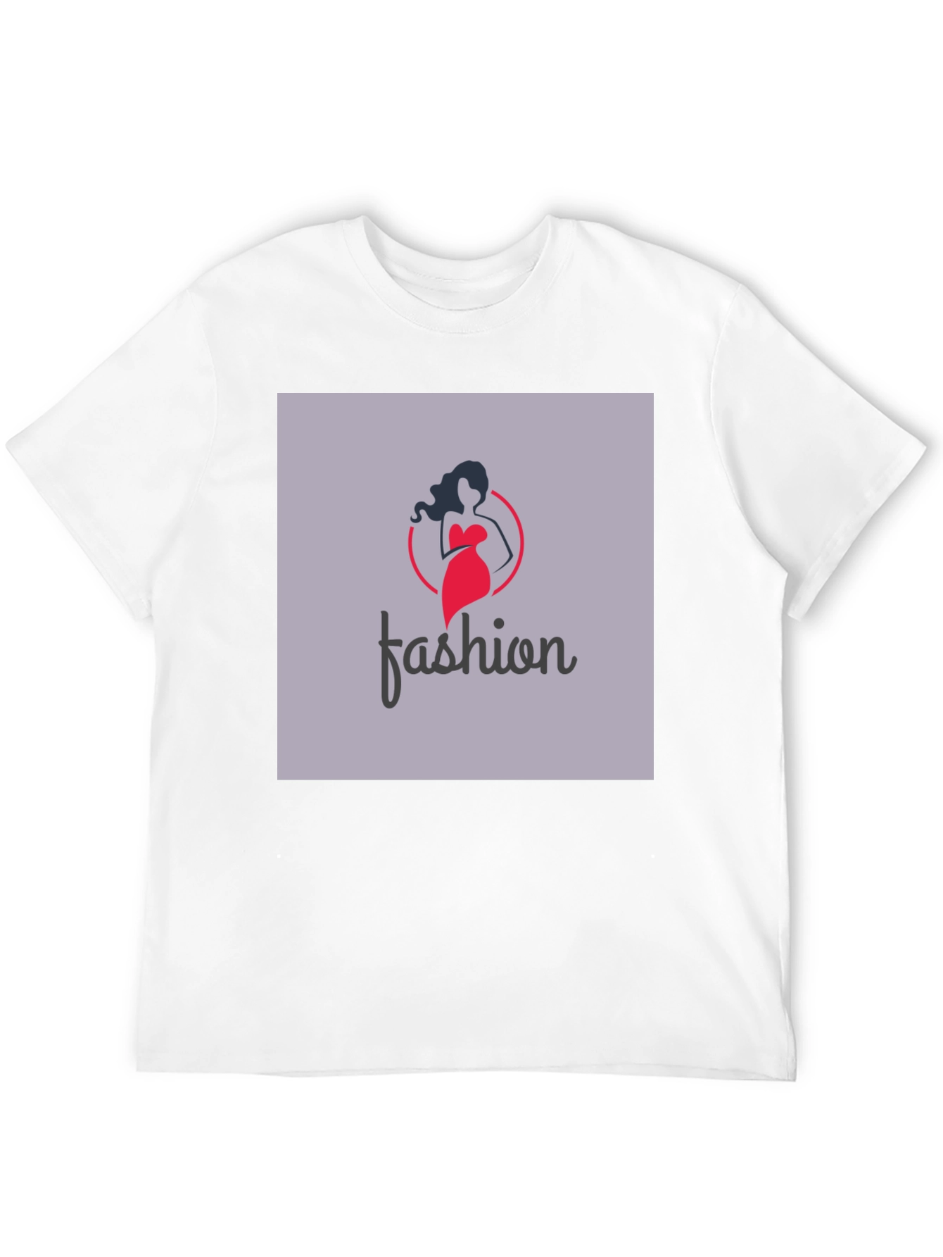 Stylish Fashion Logo Black T-Shirt