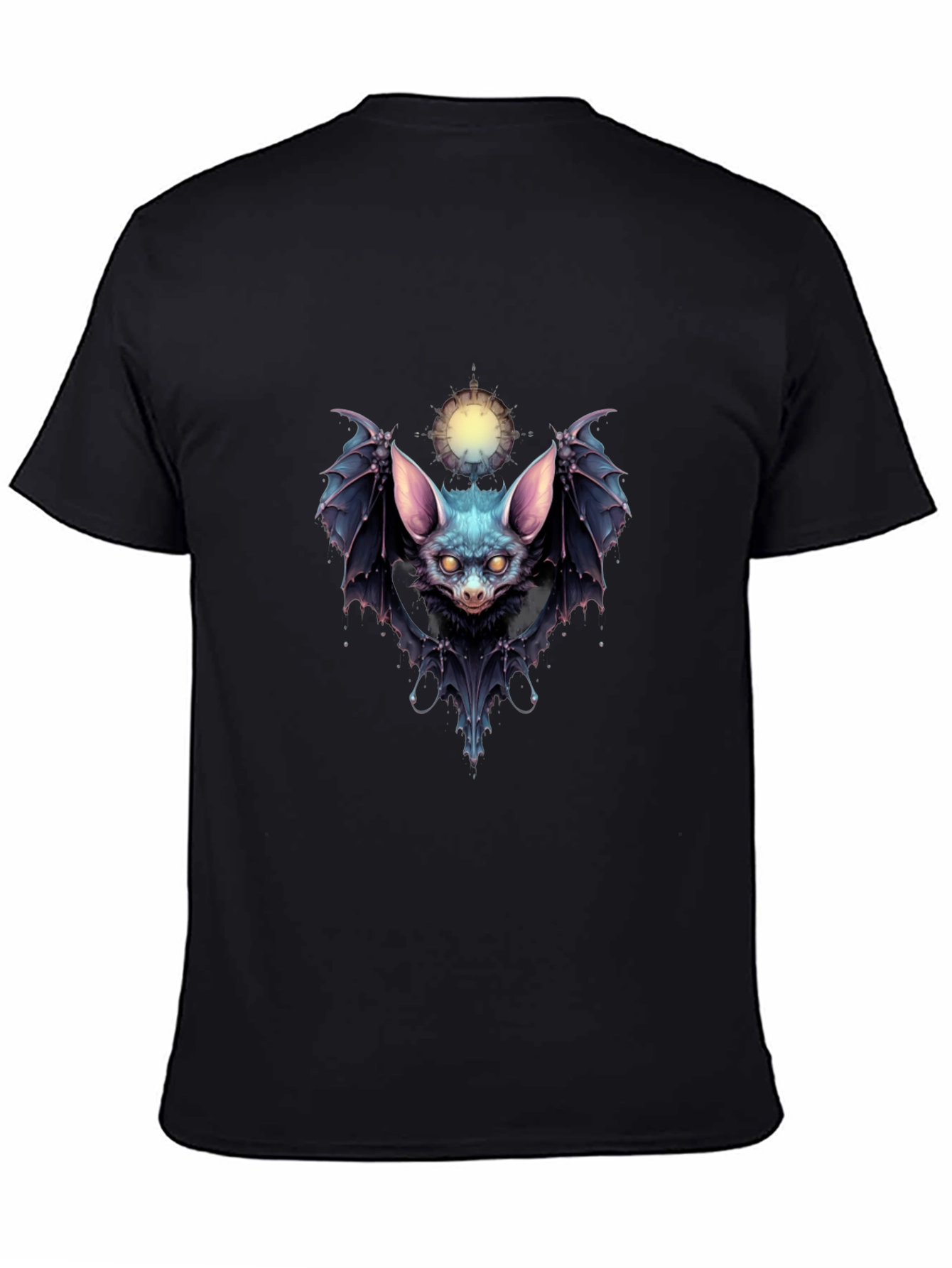 Bat Graphic Tee - Unique Gothic Design