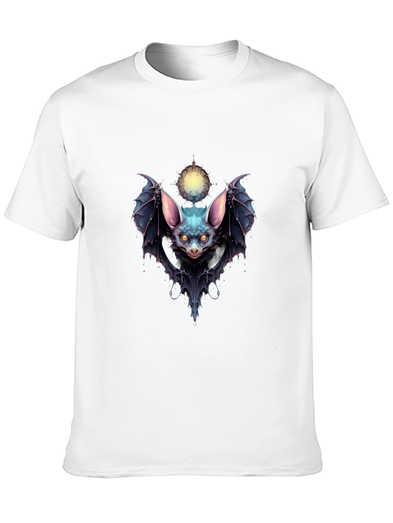 Bat Graphic Tee - Unique Gothic Design