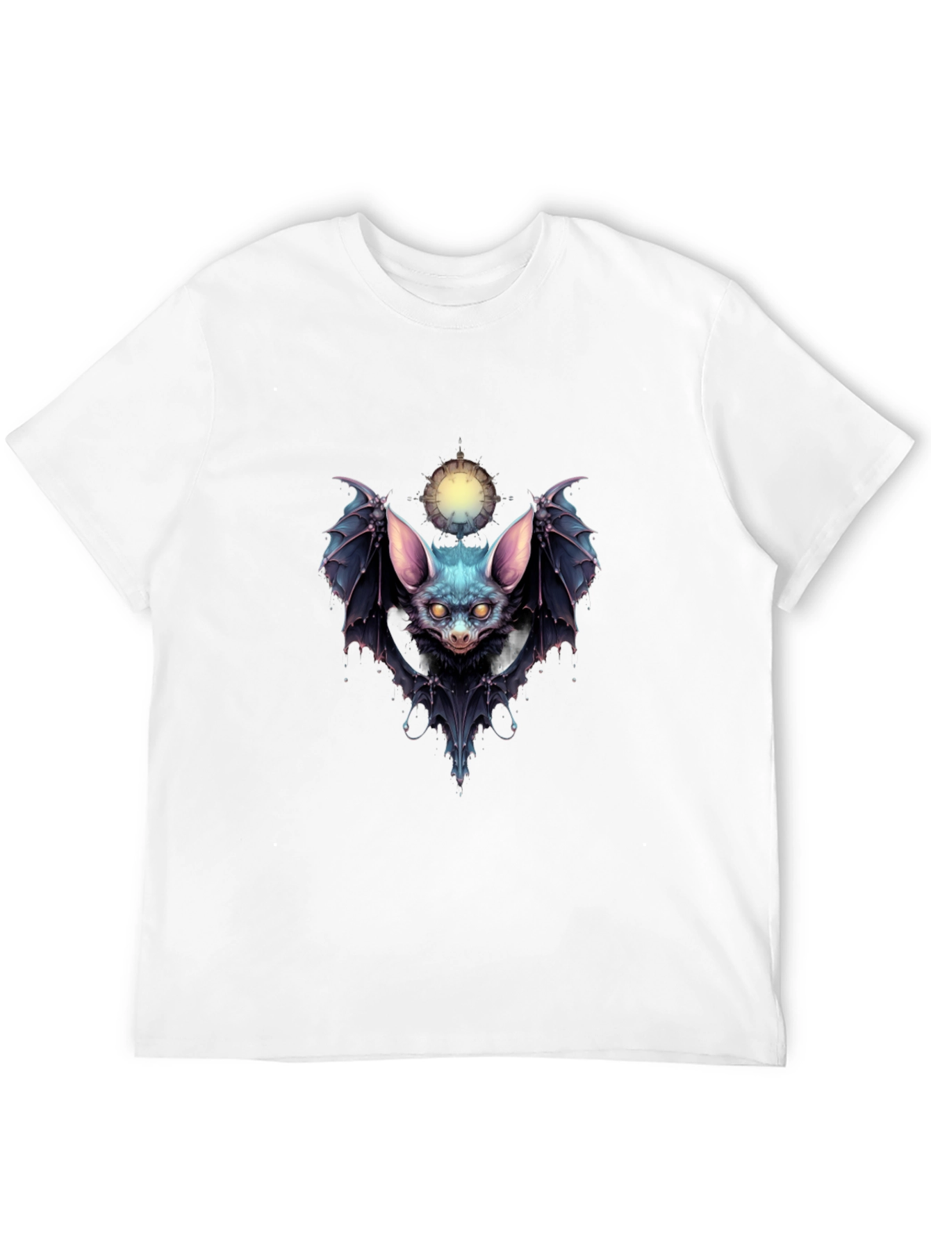 Bat Graphic Tee - Unique Gothic Design