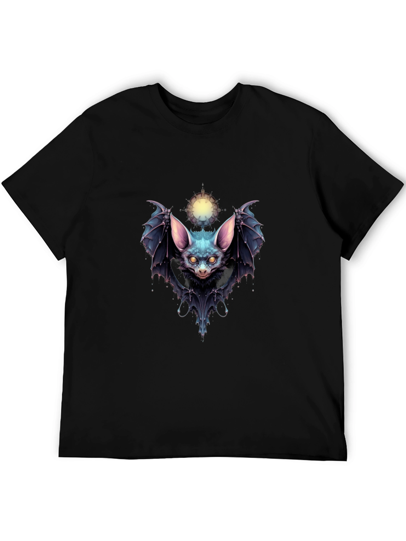 Bat Graphic Tee - Unique Gothic Design