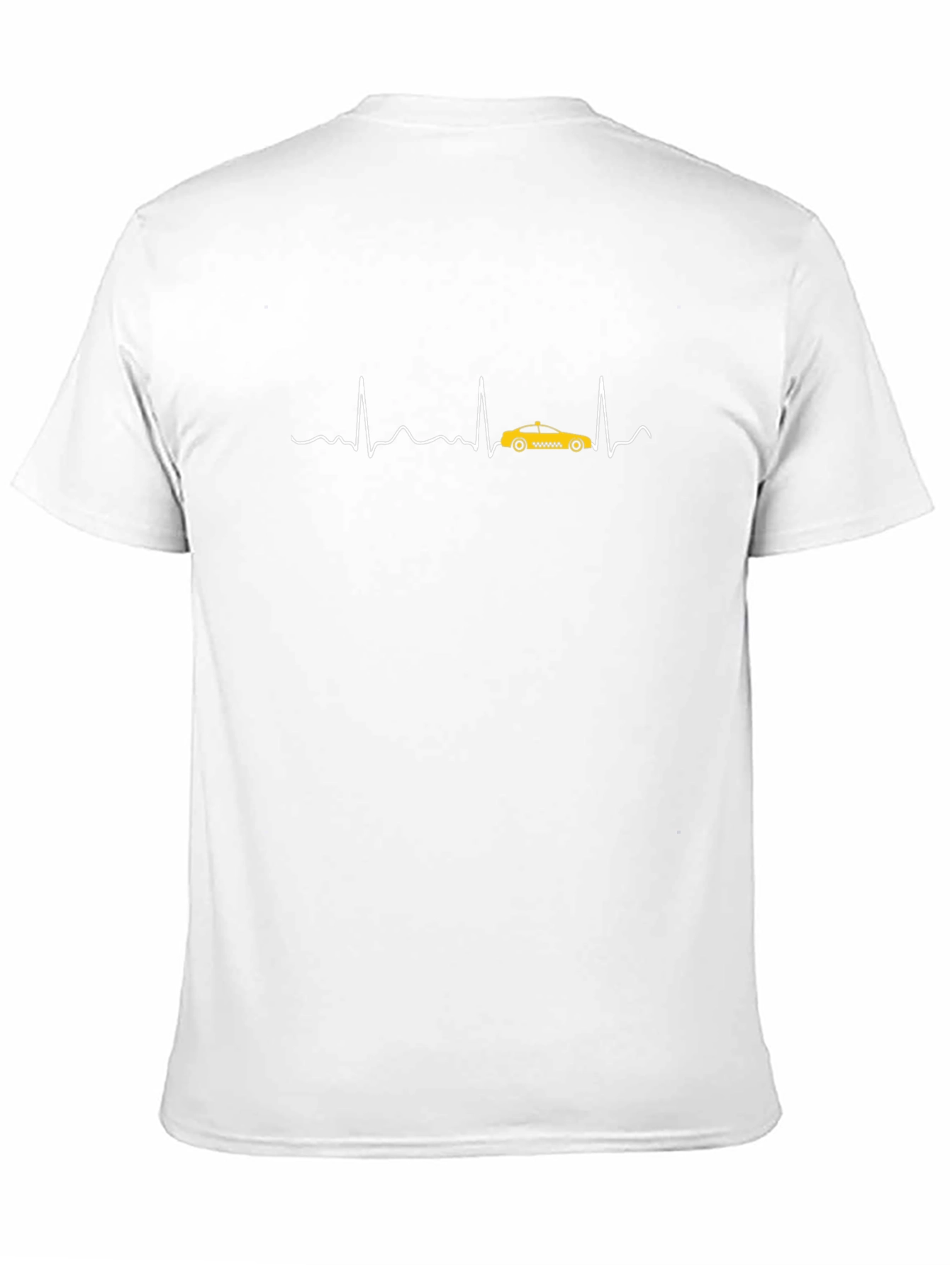 Taxi Heartbeat T-Shirt - Black