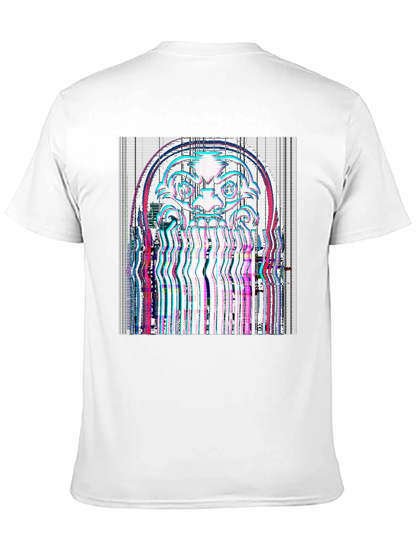 Glitch Art Tee - Unique Distorted Graphic