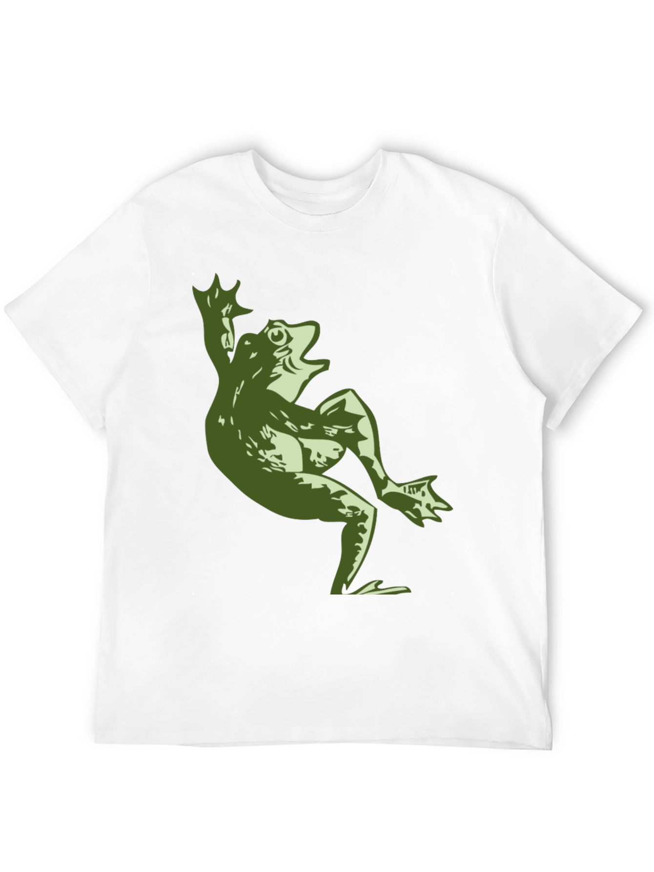 Frog Graphic Print T-Shirt