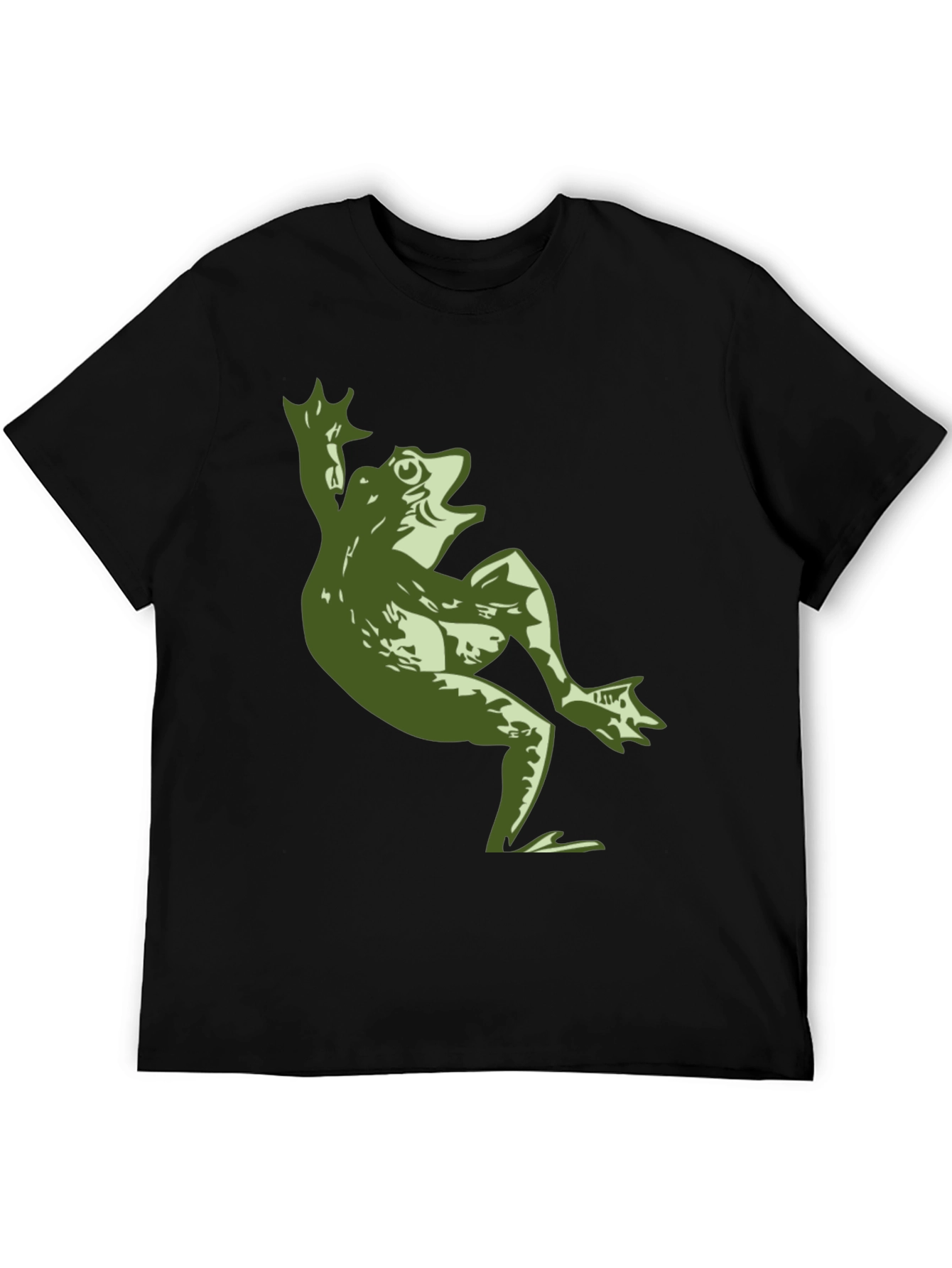 Frog Graphic Print T-Shirt