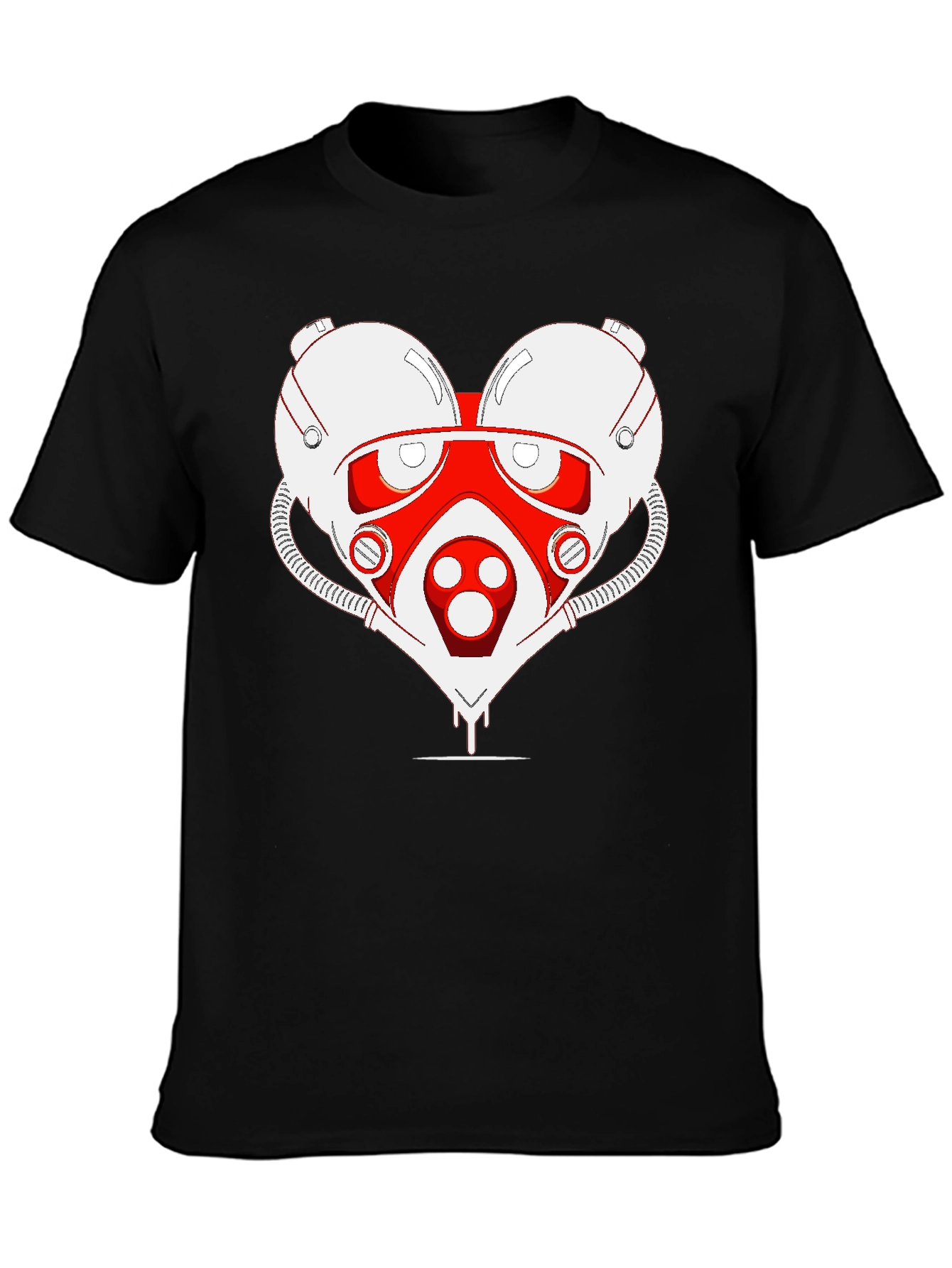 Sci-fi Heart T-Shirt - Unique Graphic Tee