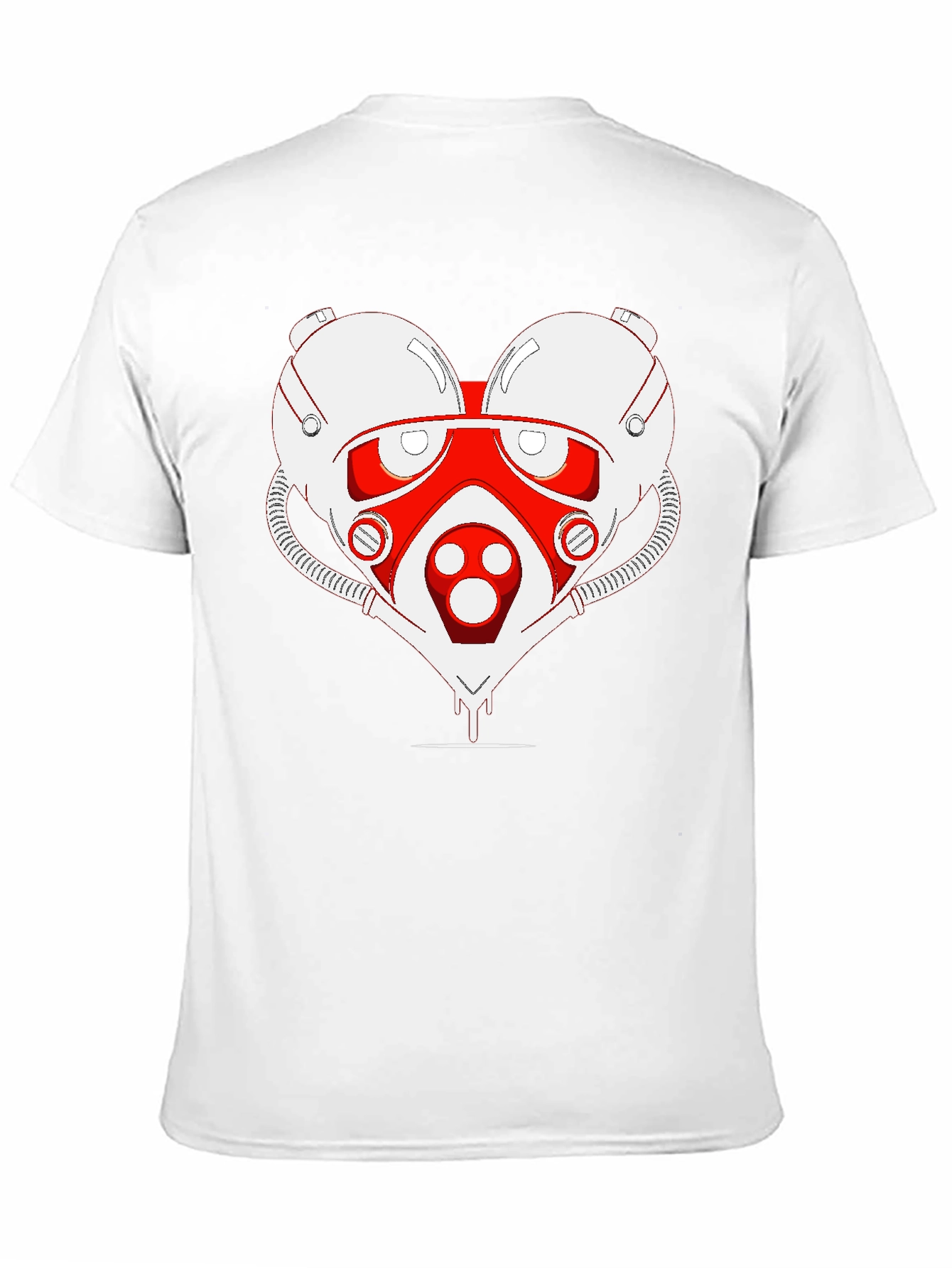 Sci-fi Heart T-Shirt - Unique Graphic Tee
