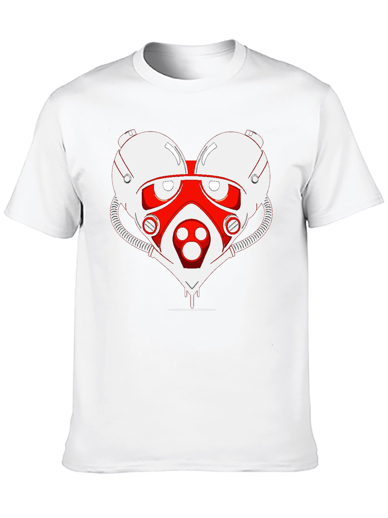 Sci-fi Heart T-Shirt - Unique Graphic Tee