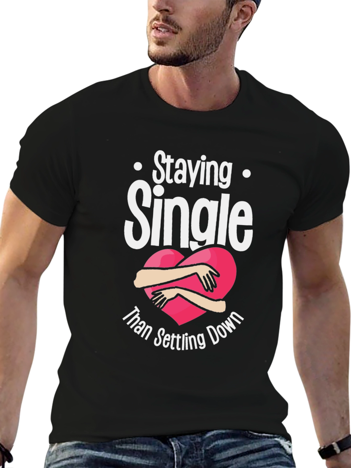 Staying Single Graphic T-Shirt