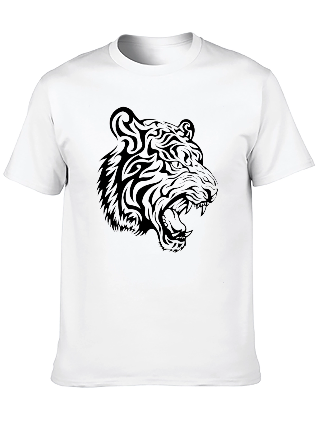 Tiger Graphic Black T-Shirt