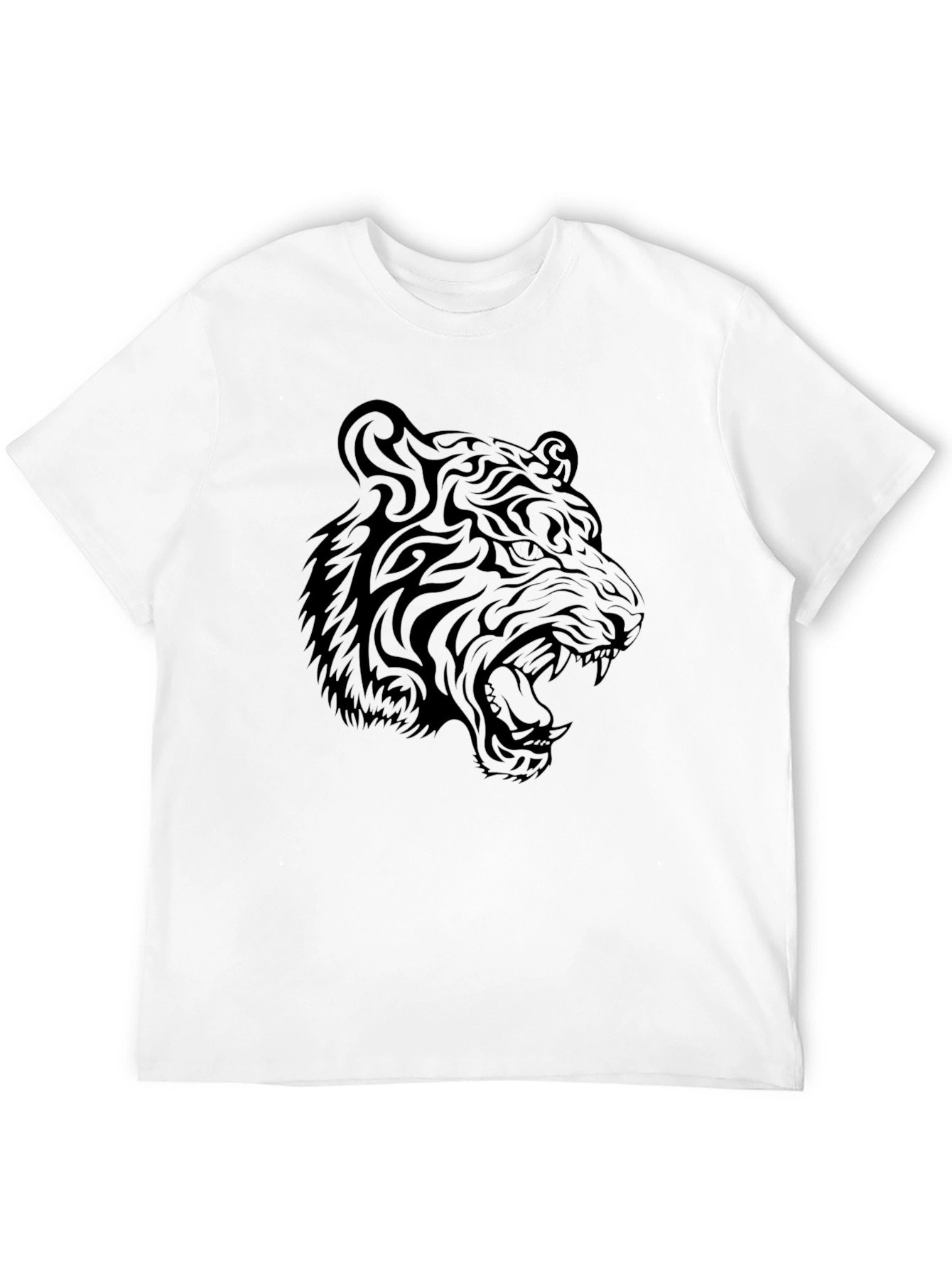 Tiger Graphic Black T-Shirt