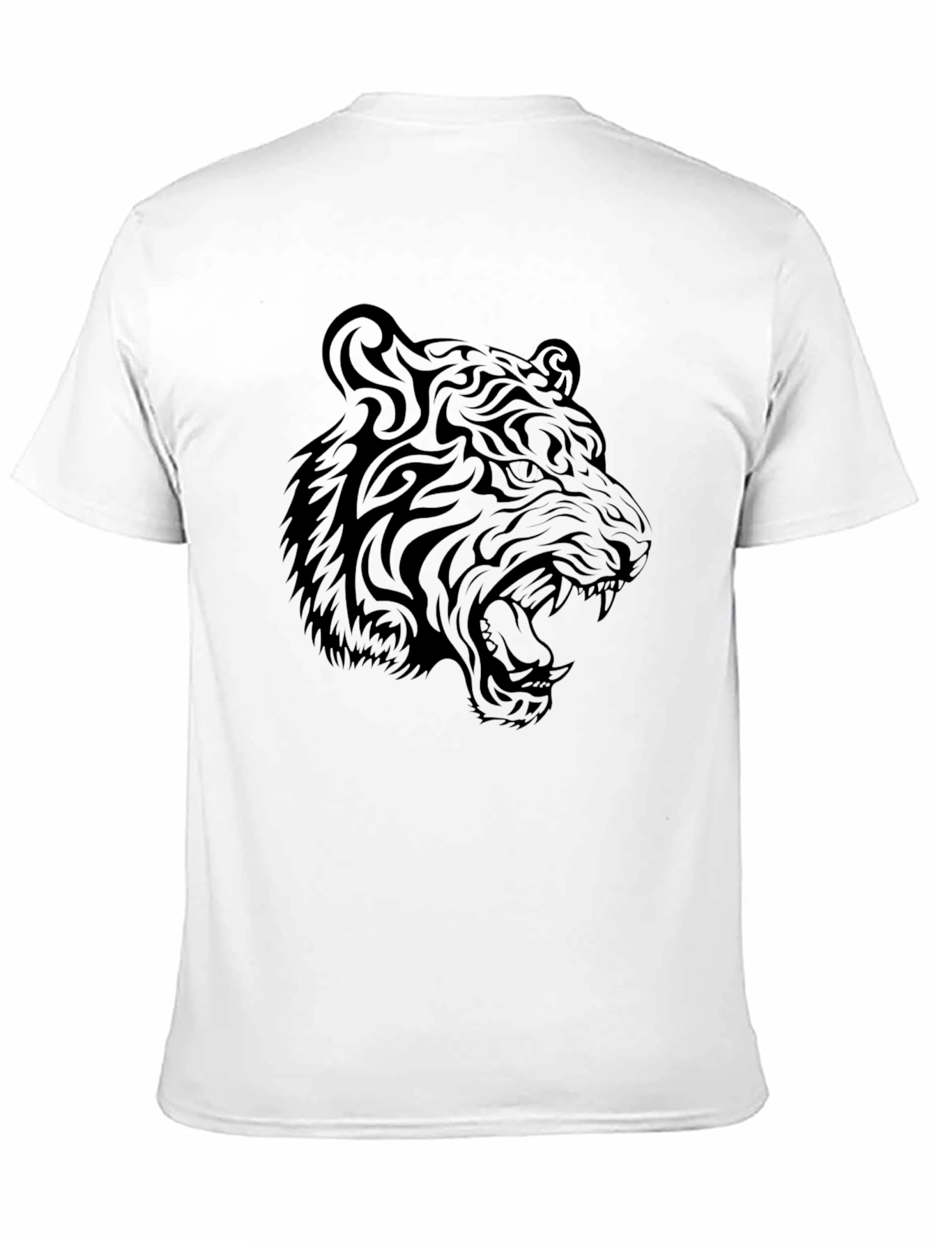 Tiger Graphic Black T-Shirt