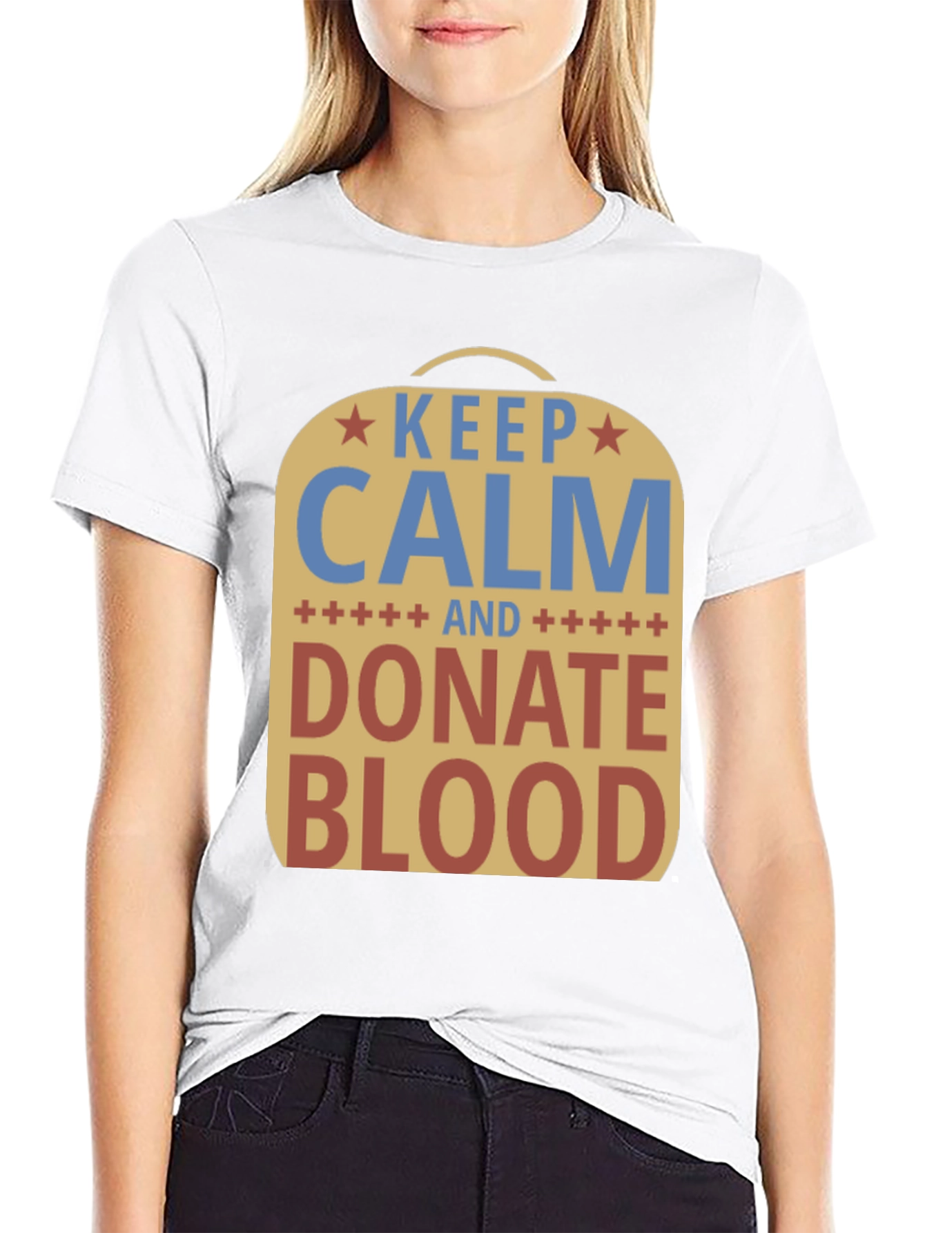 Keep Calm Donate Blood T-Shirt