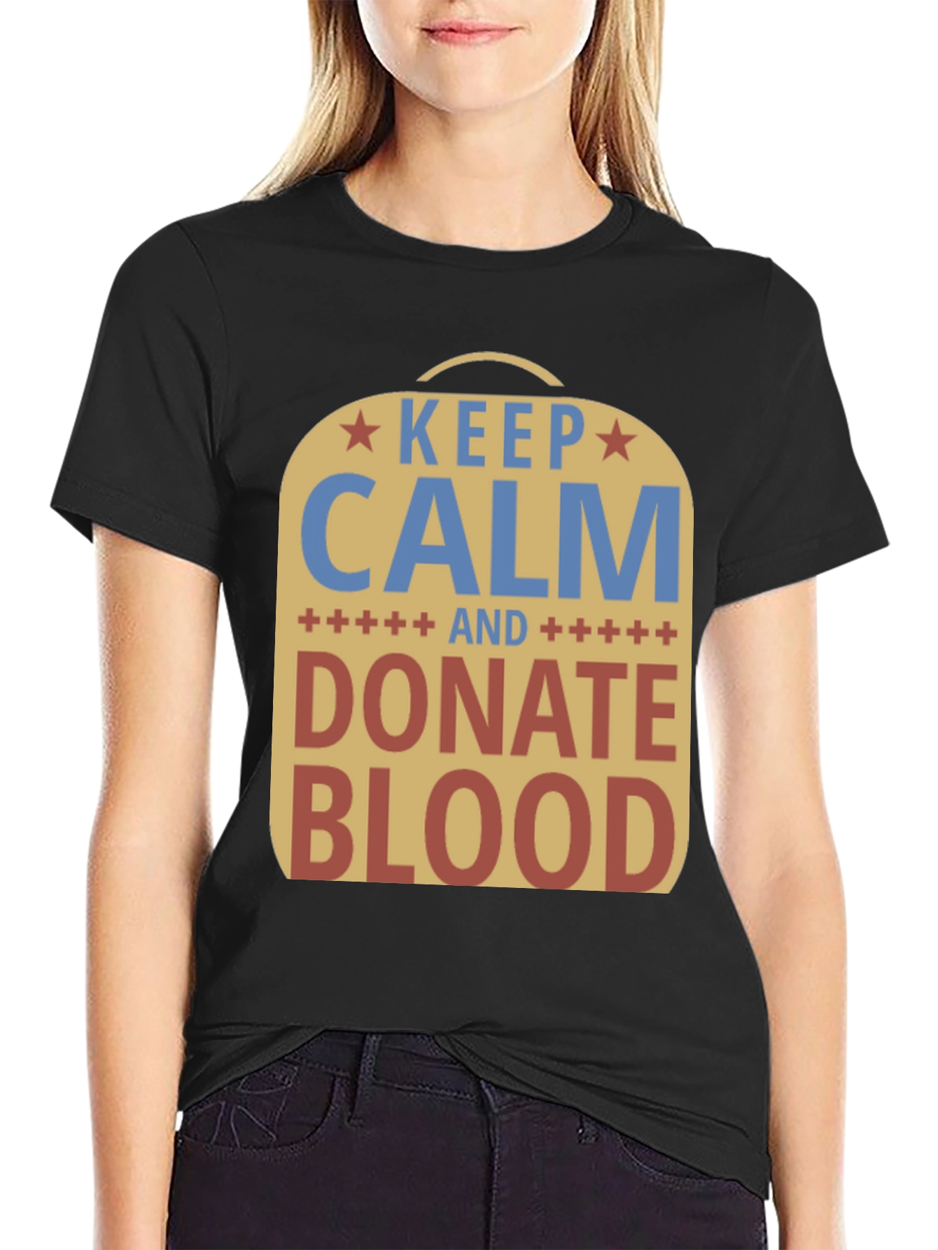 Keep Calm Donate Blood T-Shirt