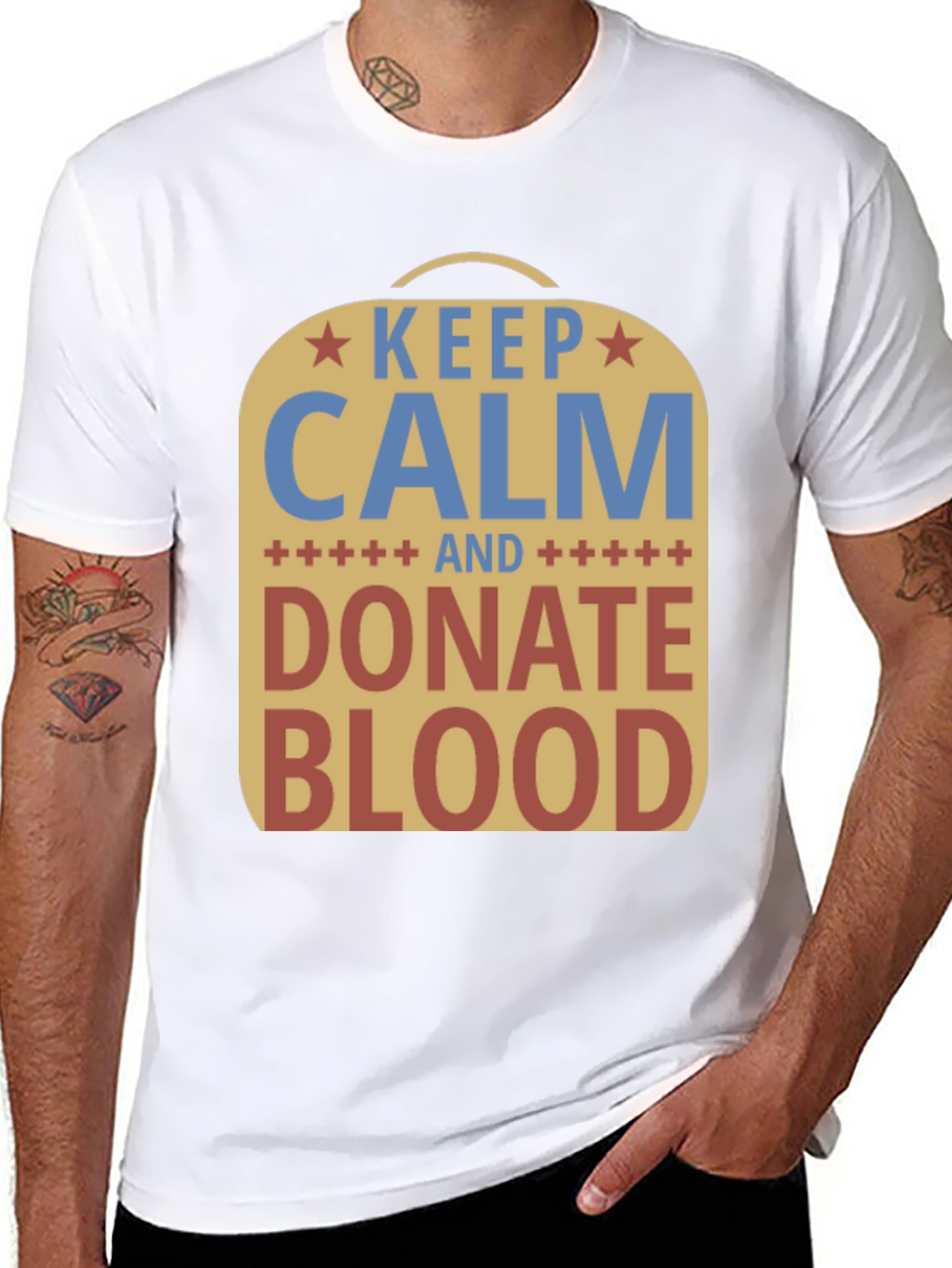 Keep Calm Donate Blood T-Shirt