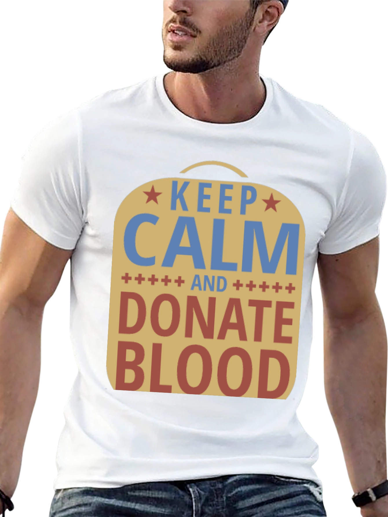 Keep Calm Donate Blood T-Shirt