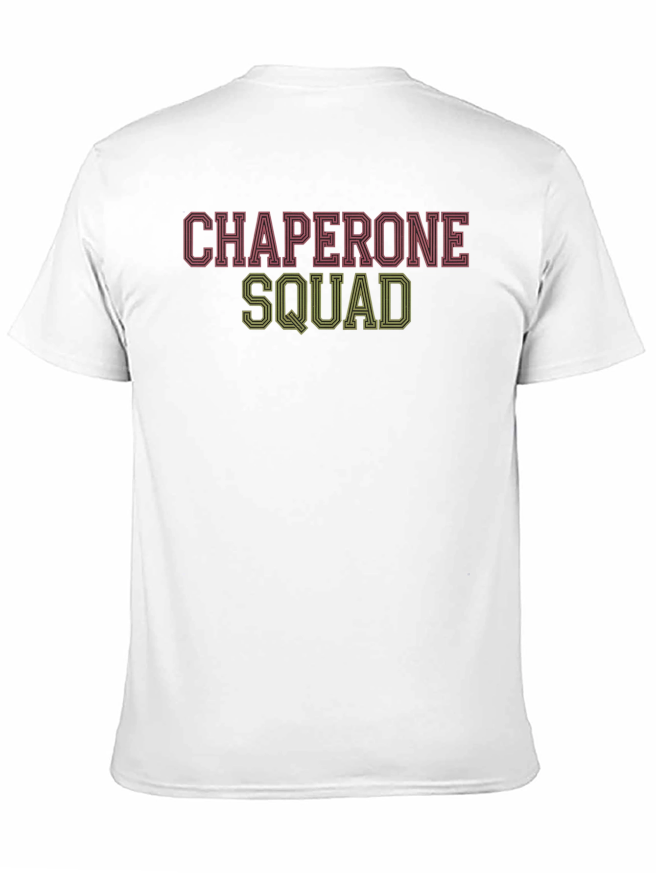 Chaperone Squad T-Shirt - Funny School Trip Volunteer Tee