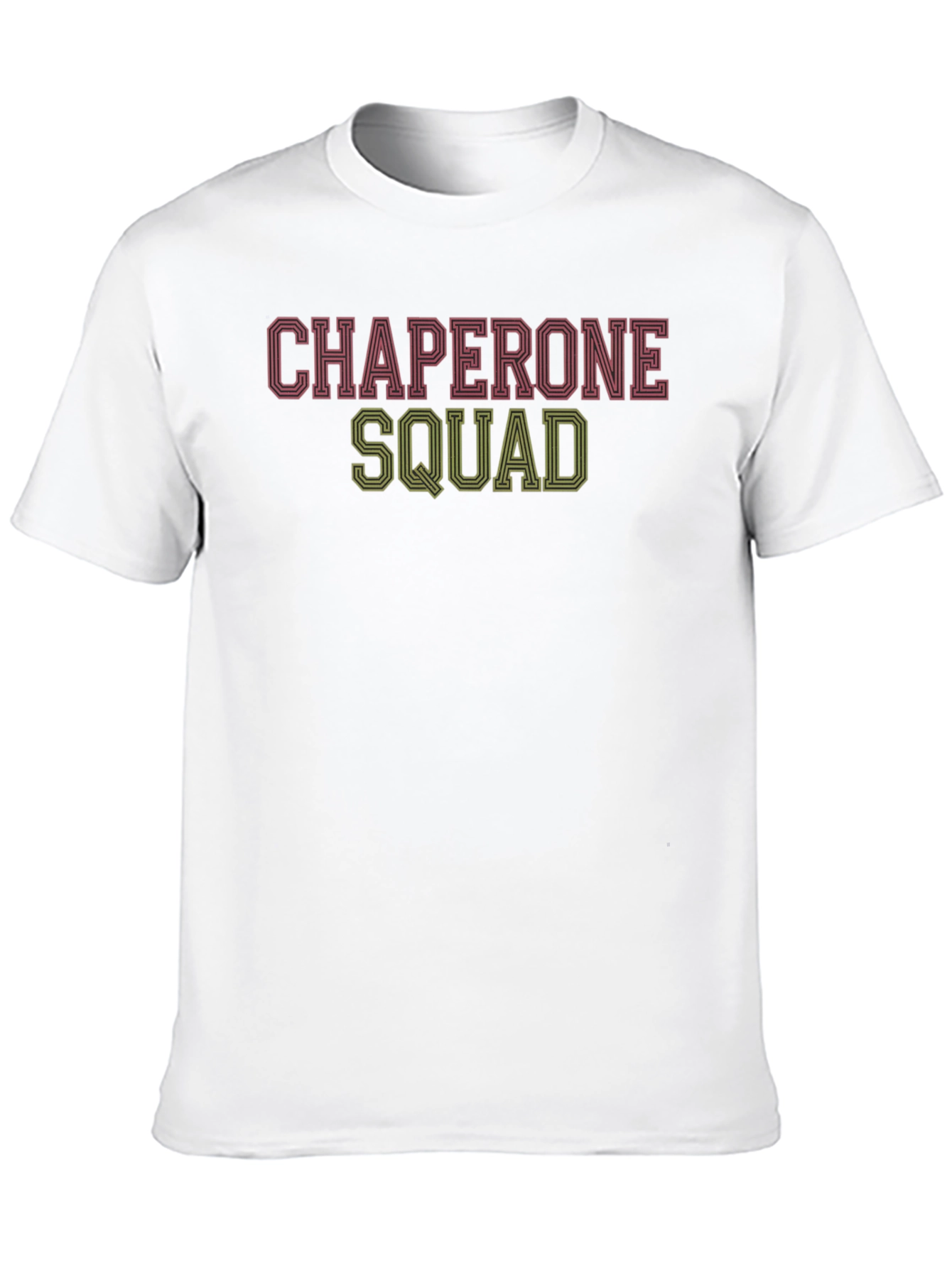 Chaperone Squad T-Shirt - Funny School Trip Volunteer Tee