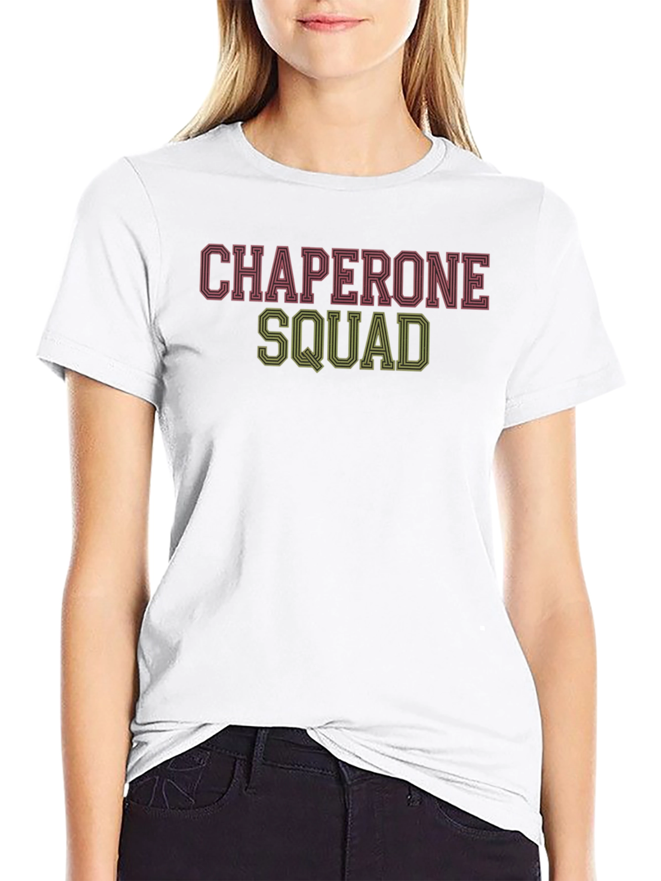 Chaperone Squad T-Shirt - Funny School Trip Volunteer Tee