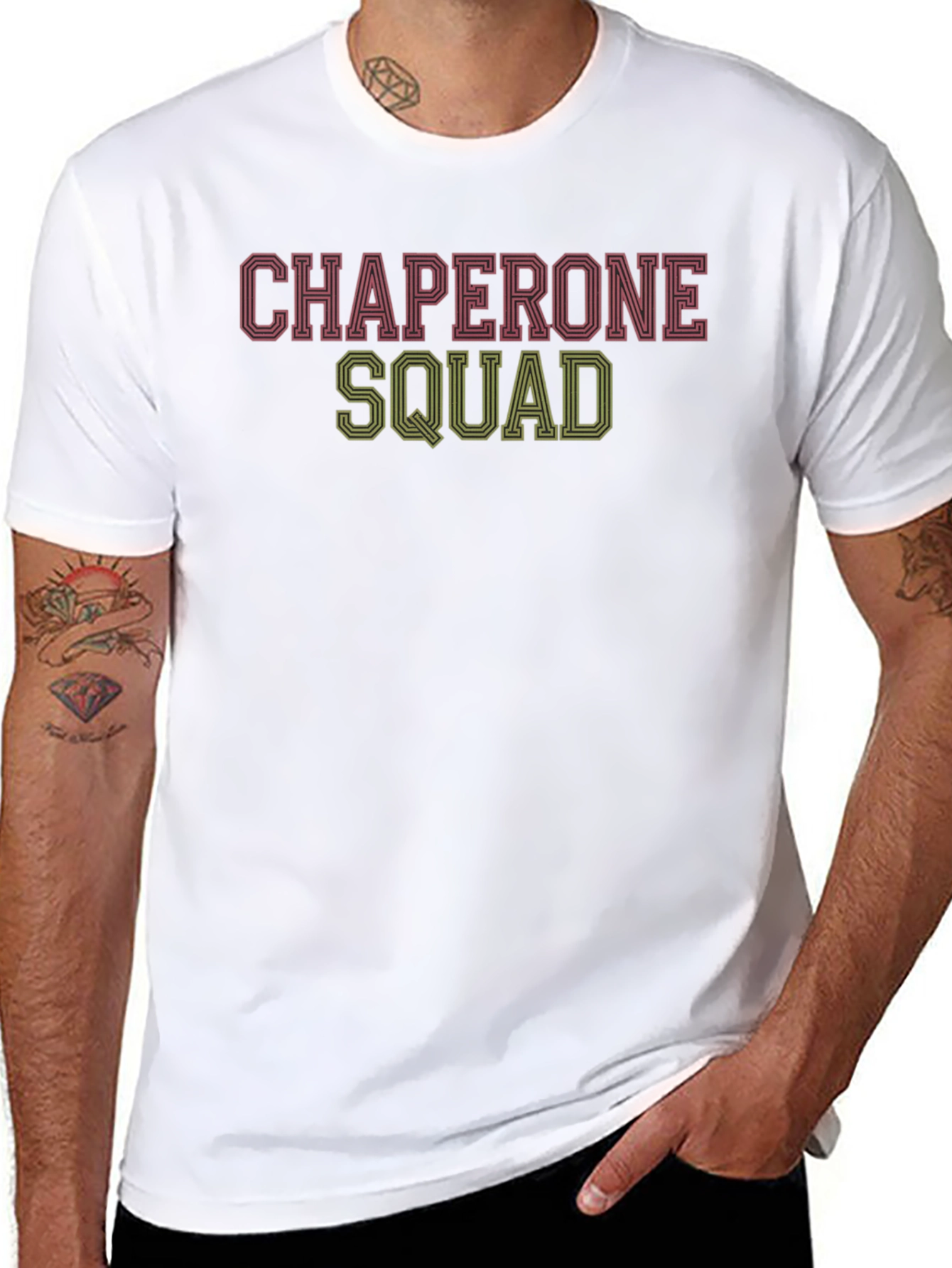 Chaperone Squad T-Shirt - Funny School Trip Volunteer Tee