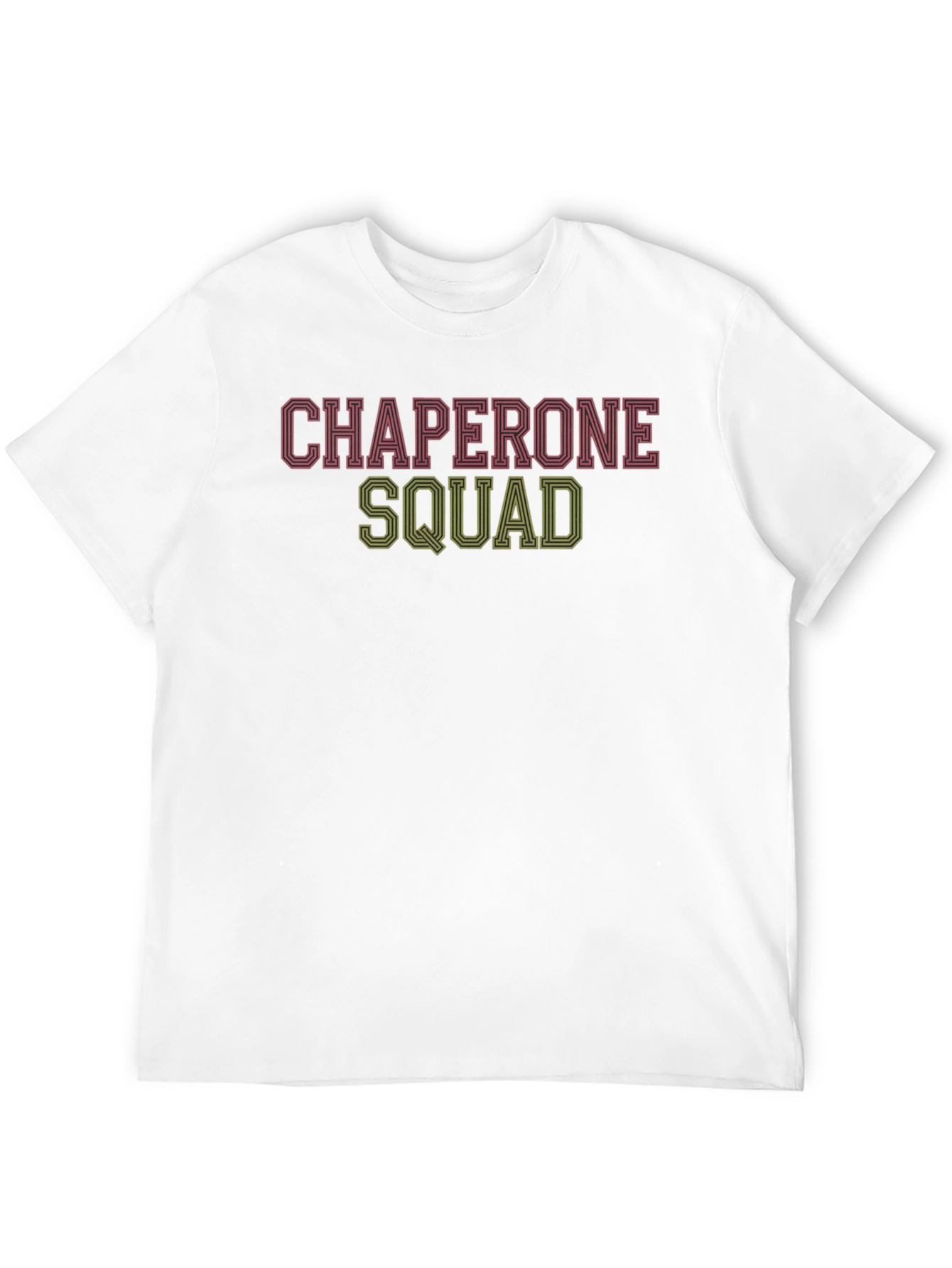 Chaperone Squad T-Shirt - Funny School Trip Volunteer Tee