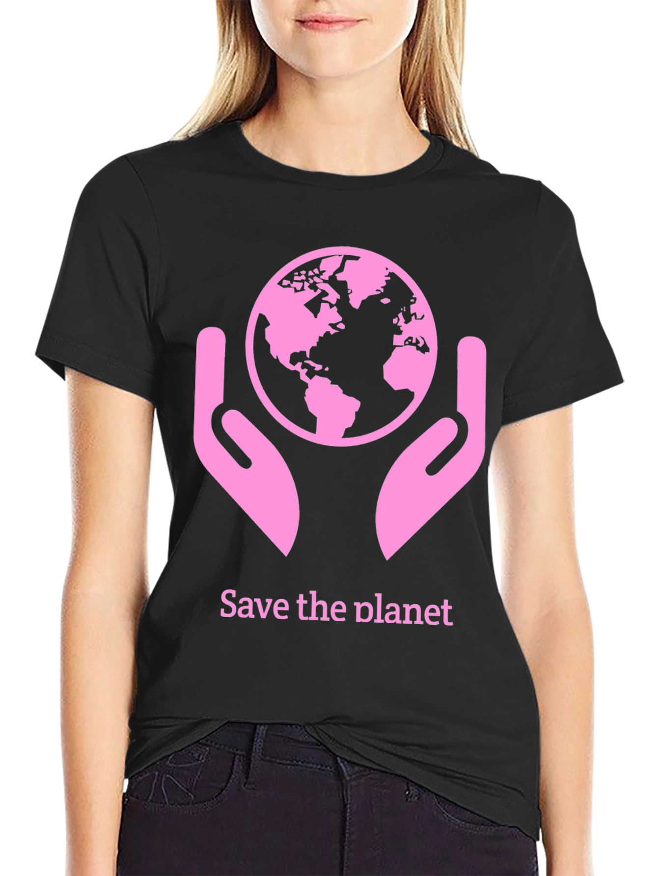 Save the Planet Graphic Tee - Eco-Friendly Fashion