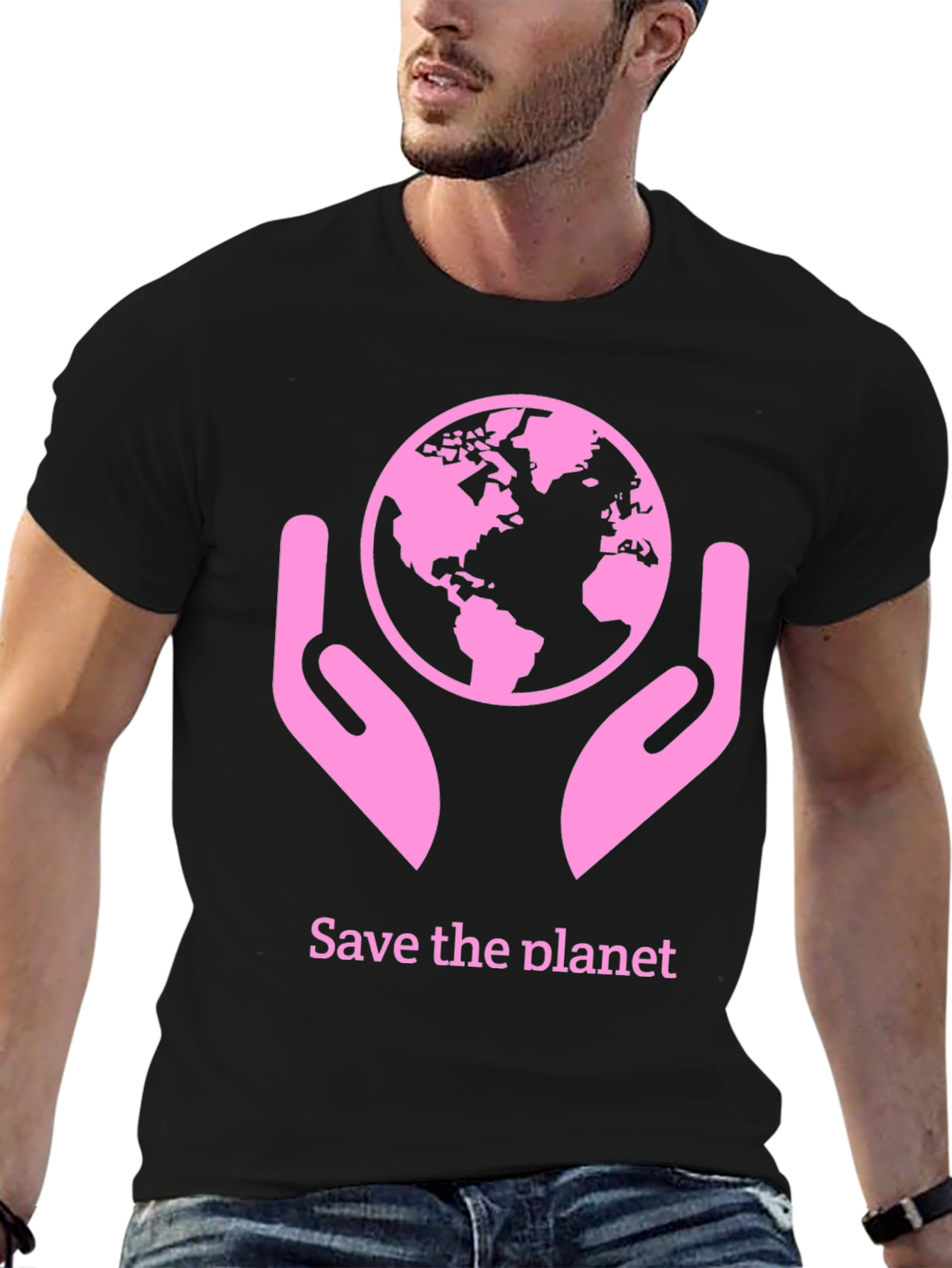 Save the Planet Graphic Tee - Eco-Friendly Fashion