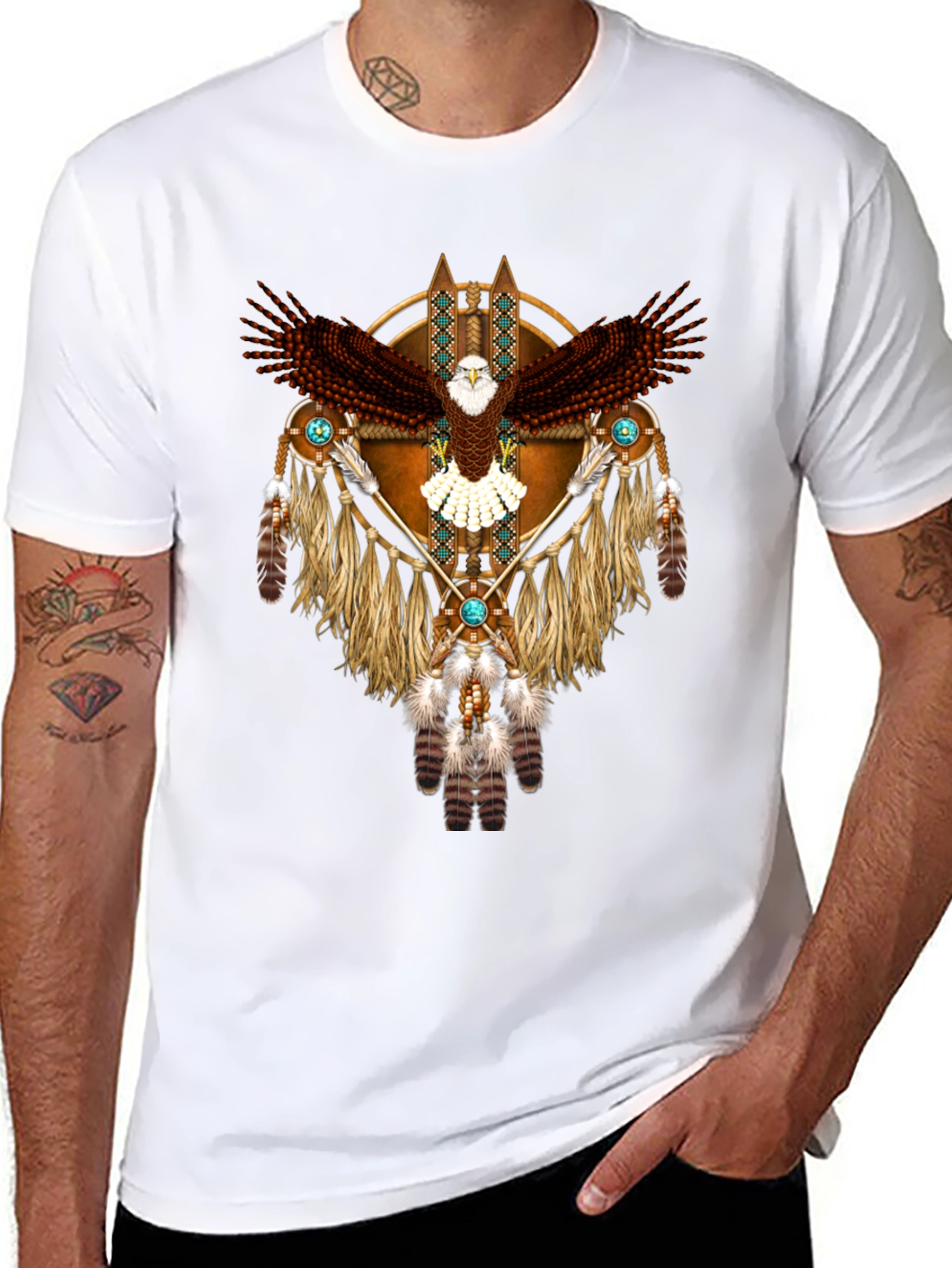 Native American Eagle T-Shirt