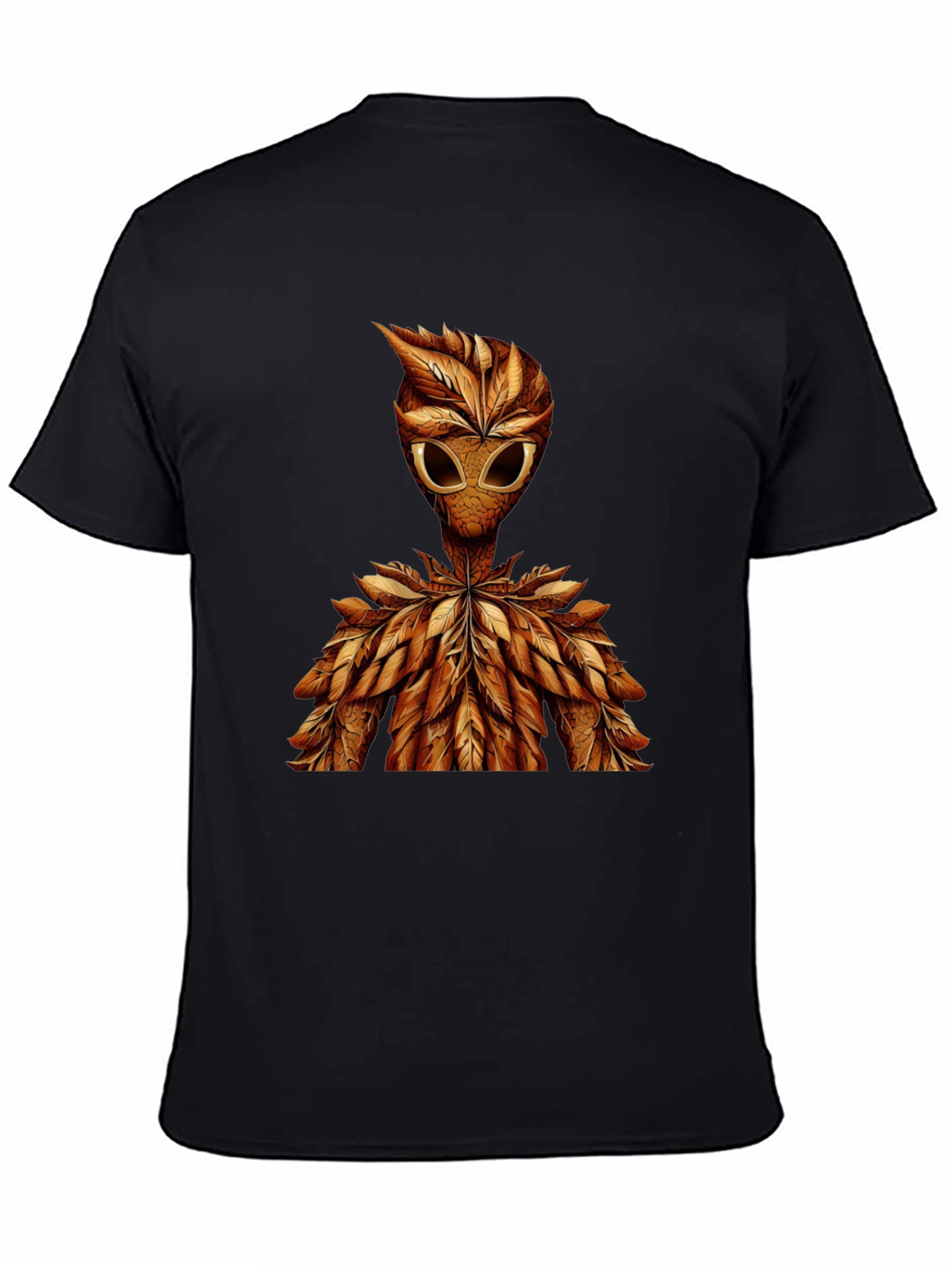 Leaf Alien Graphic Tee - Unique Design