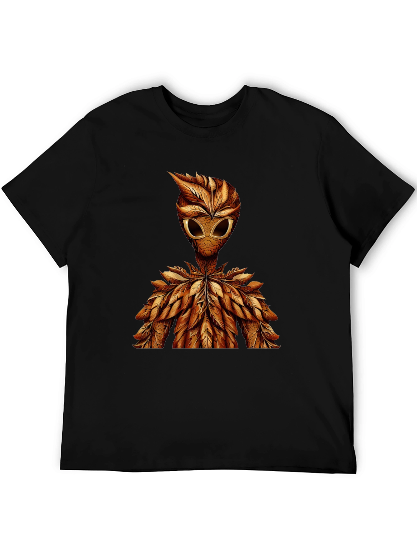 Leaf Alien Graphic Tee - Unique Design