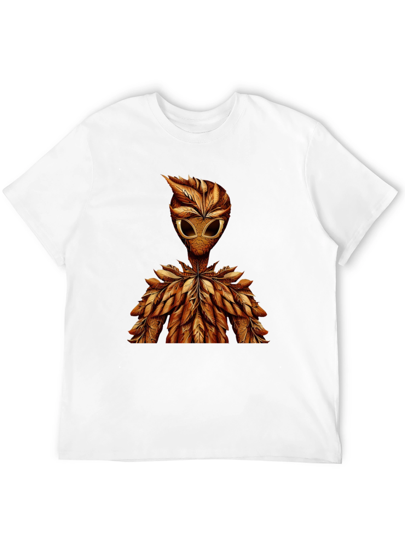 Leaf Alien Graphic Tee - Unique Design