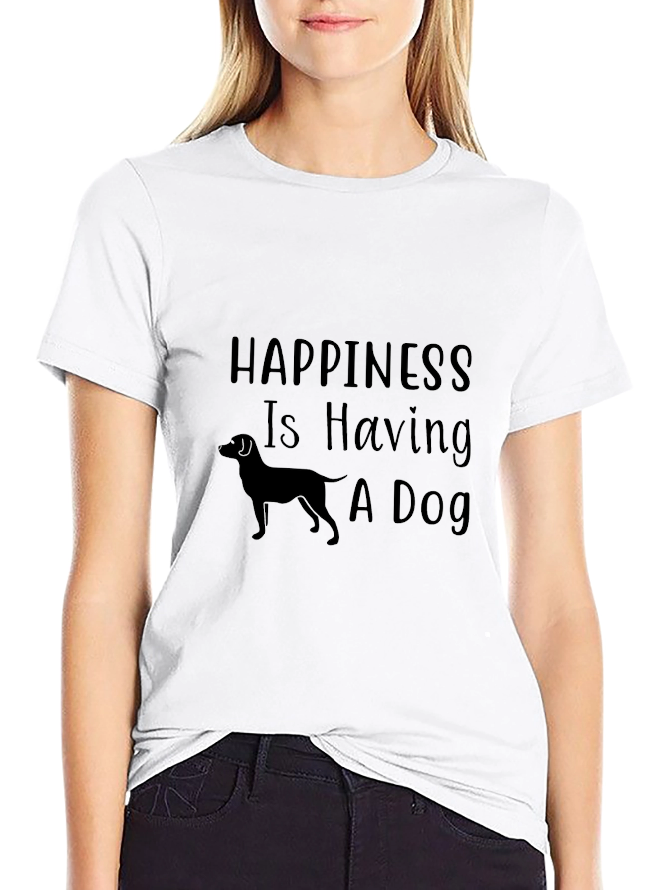 Happiness is Having a Dog T-Shirt