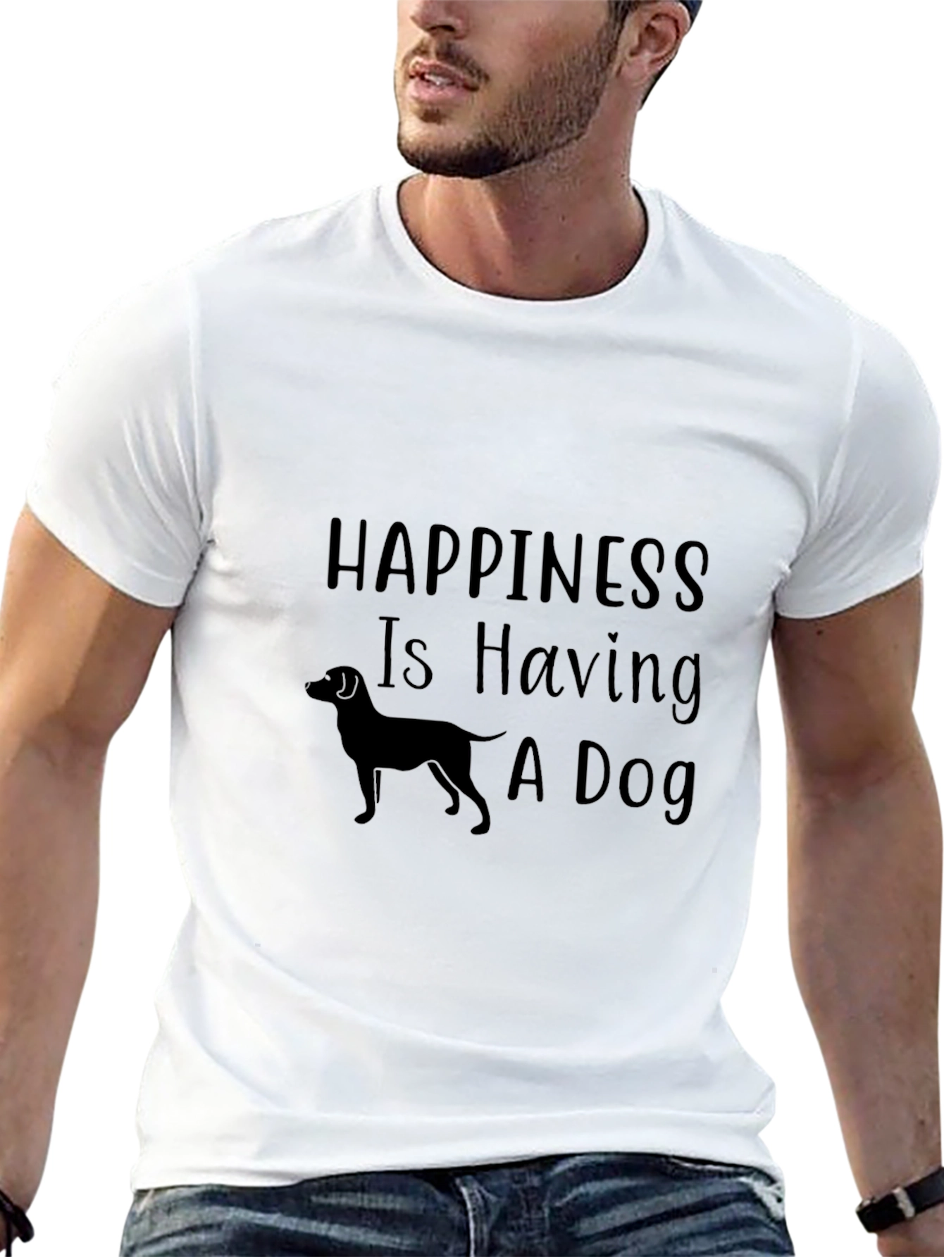 Happiness is Having a Dog T-Shirt