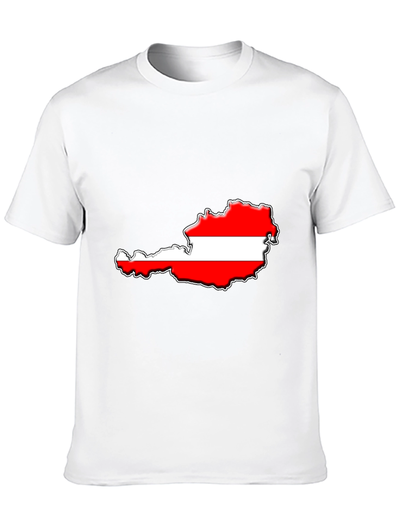 Austria Flag T-Shirt - Unique Country Pride Tee