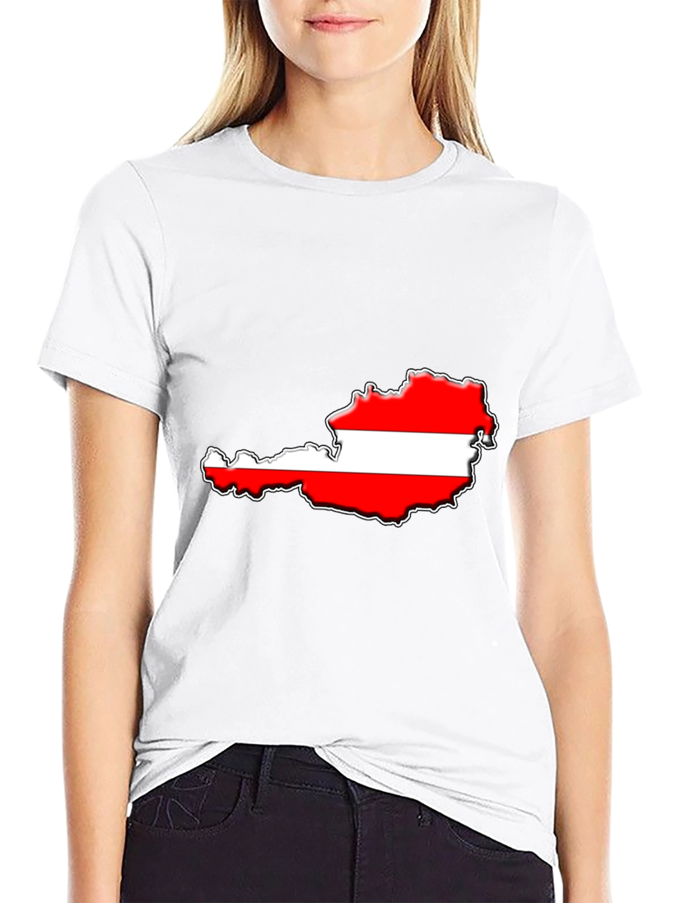 Austria Flag T-Shirt - Unique Country Pride Tee