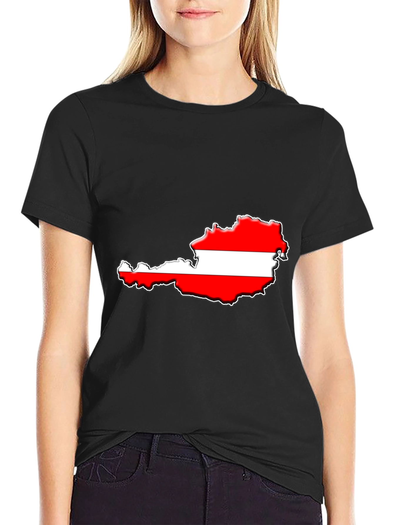 Austria Flag T-Shirt - Unique Country Pride Tee