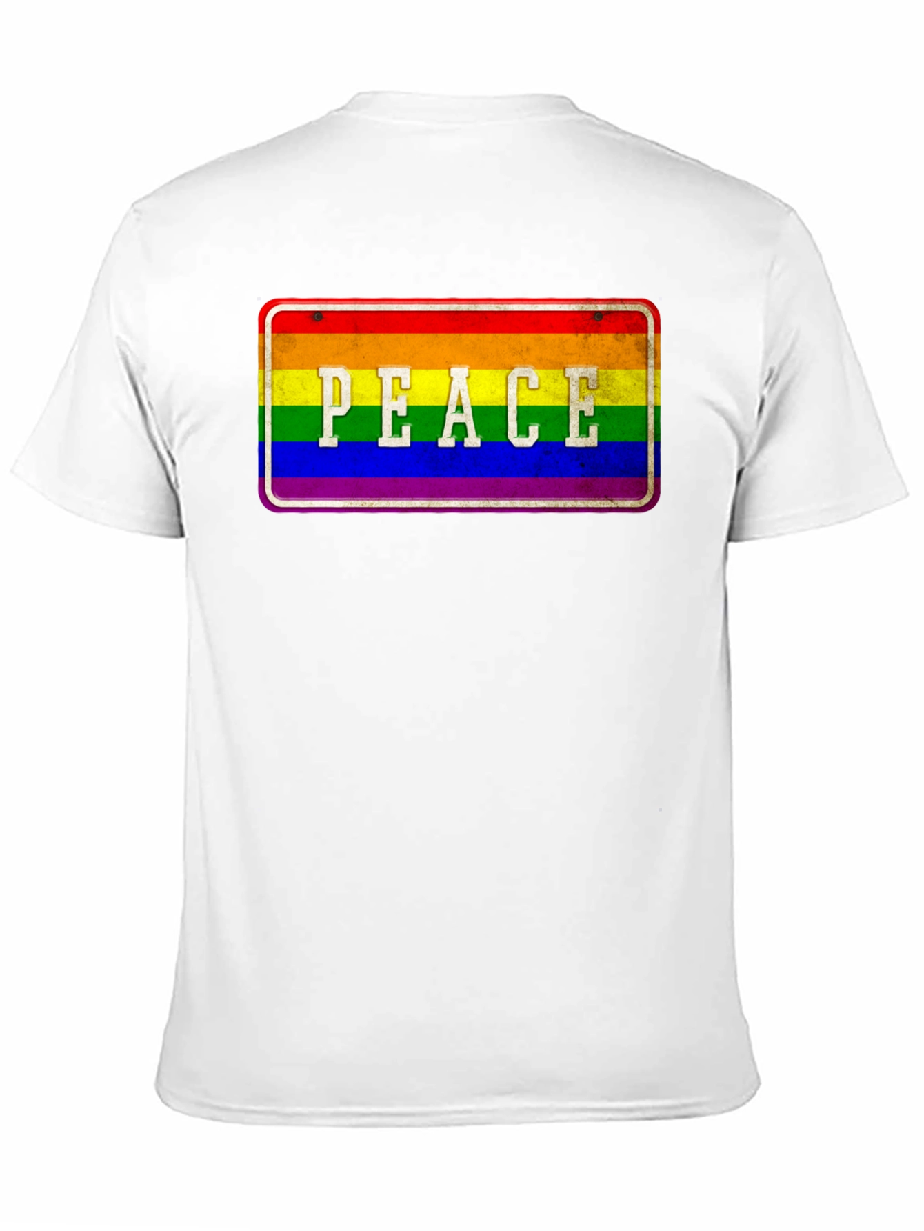 Rainbow Peace Sign T-Shirt - Pride Apparel