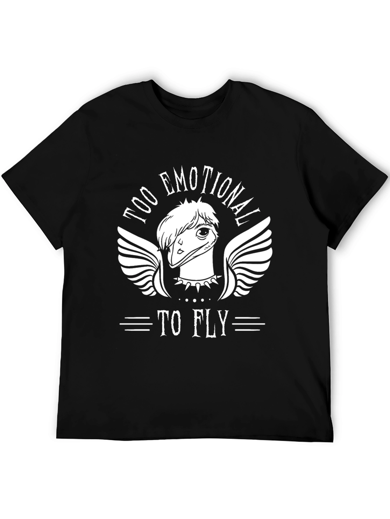 Emotional Ostrich Graphic Tee