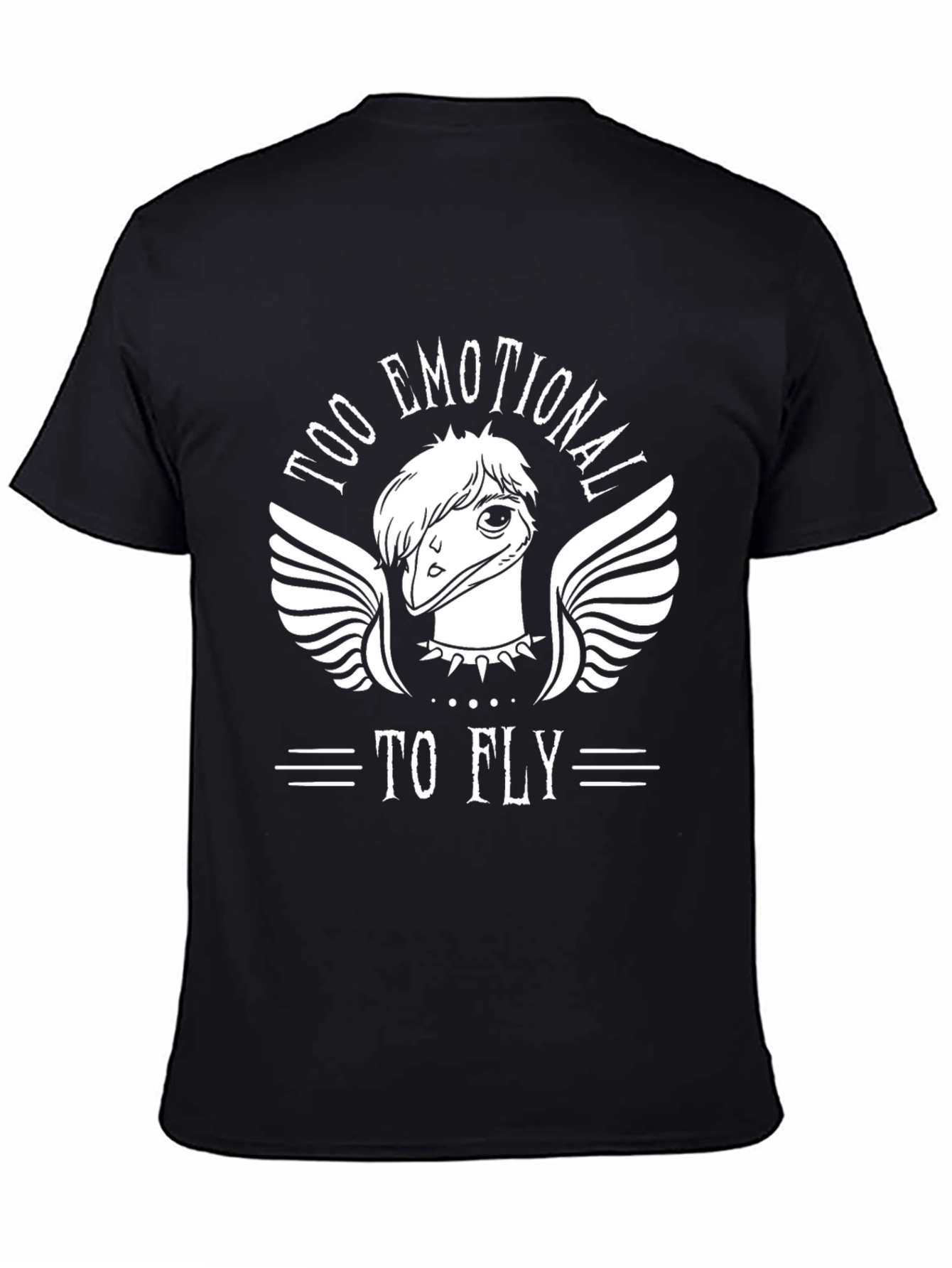 Emotional Ostrich Graphic Tee