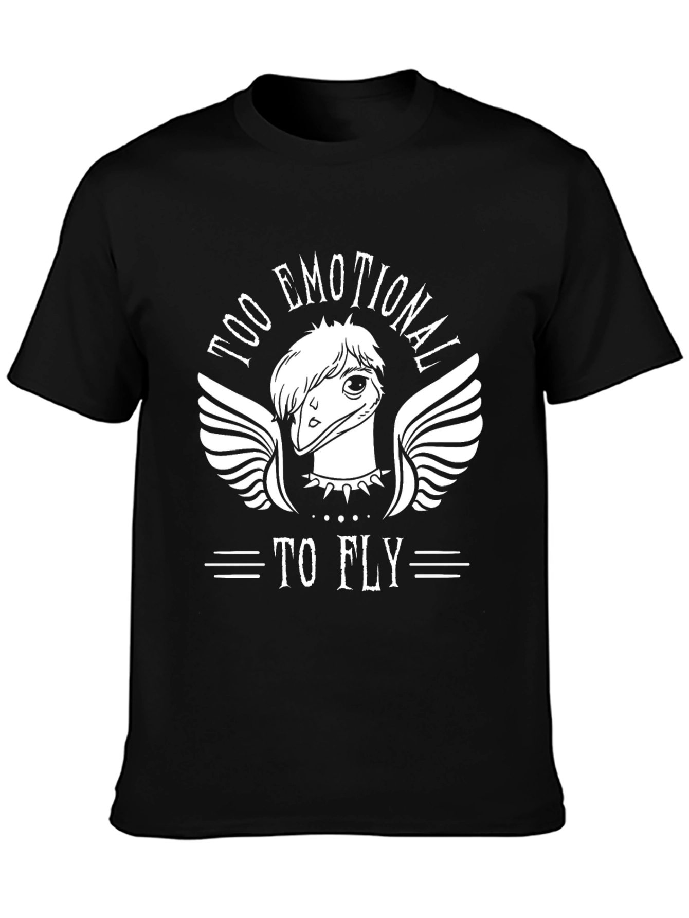 Emotional Ostrich Graphic Tee