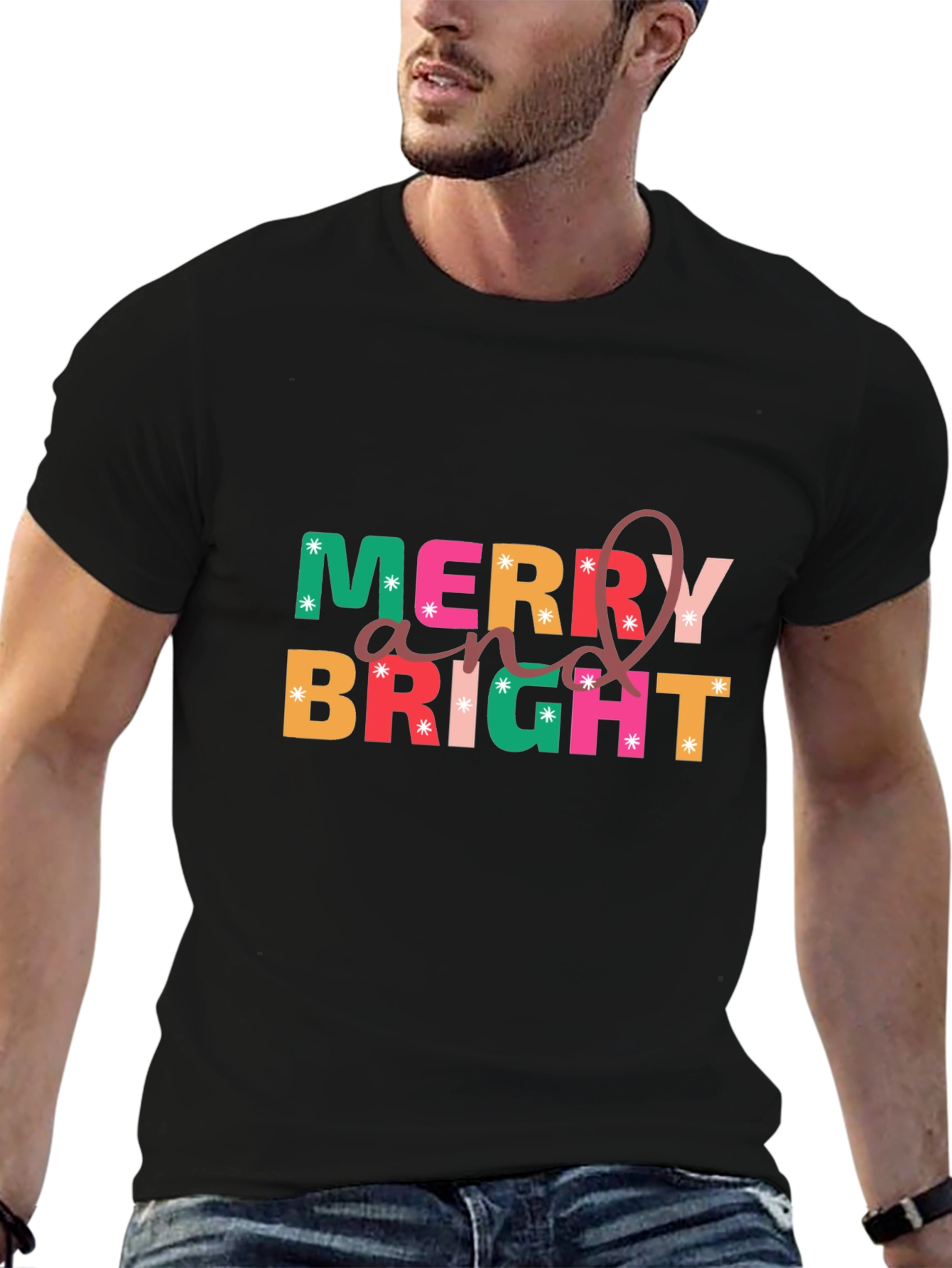 Merry and Bright Holiday T-Shirt