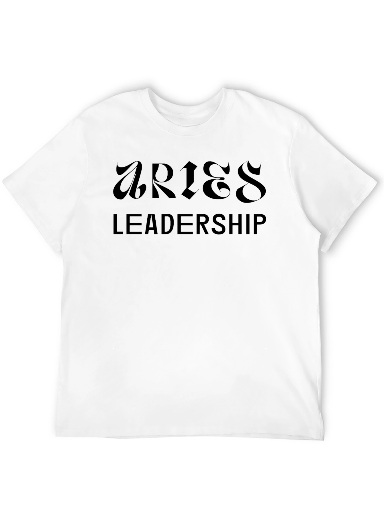 Aries Leadership Black T-Shirt
